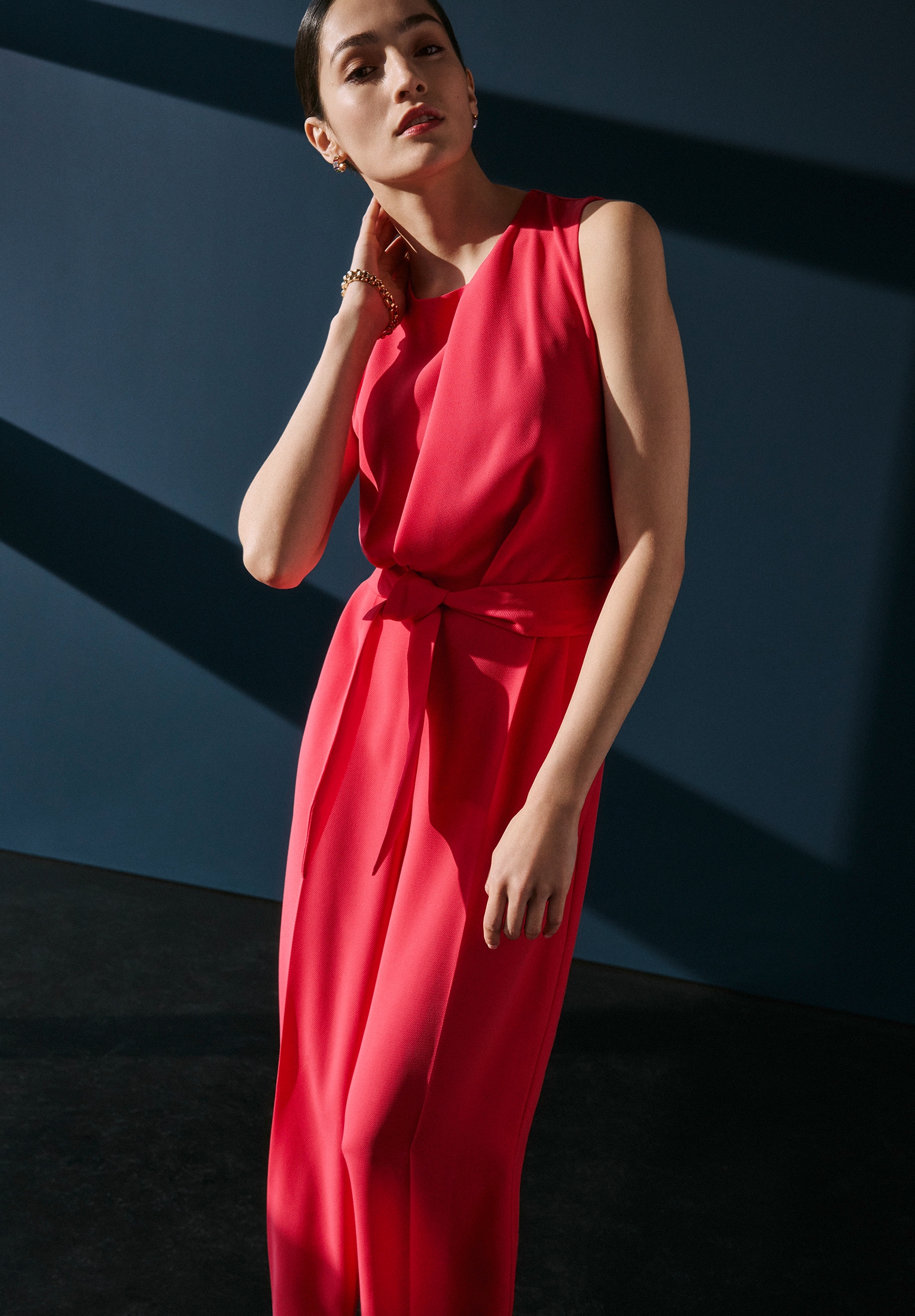 Betty&Co Jumpsuit »Jumpsuit ohne Arm«