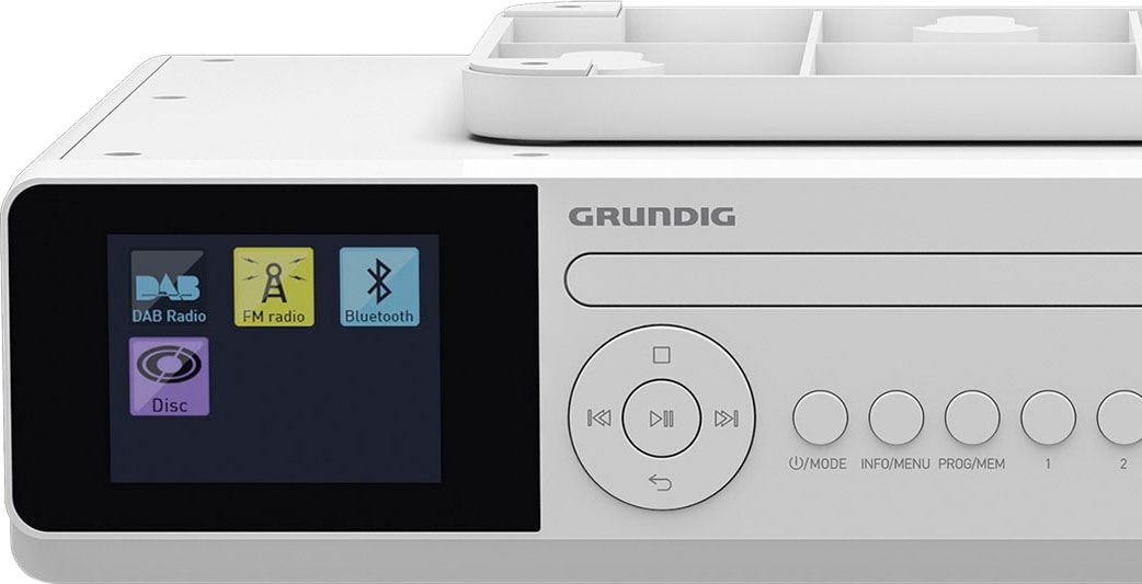 Grundig Küchen-Radio »DKR 2000 BT DAB+ CD«, (Bluetooth Digitalradio (DAB+)- FM-Tuner-FM-Tuner mit RDS 6 W) ➥ 3 Jahre XXL Garantie | UNIVERSAL