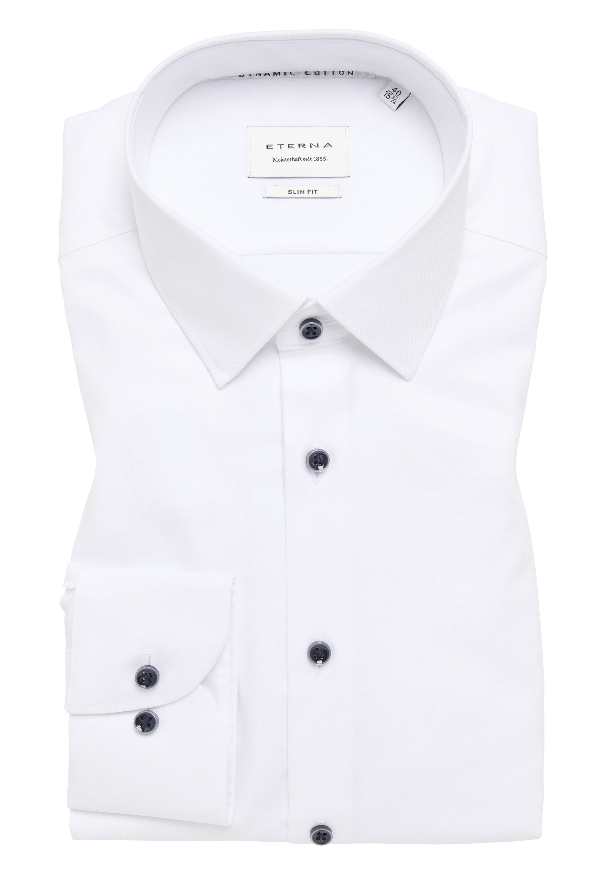 Eterna Langarmhemd »SLIM FIT«, NON IRON (bügelfrei)
