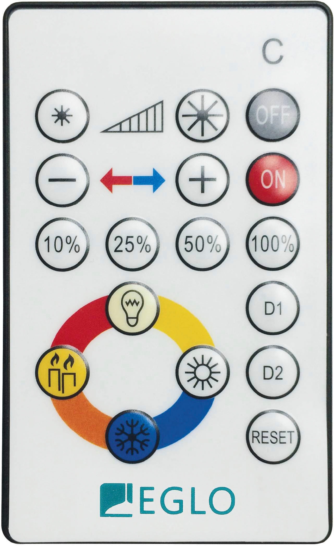 EGLO Deckenleuchte »Sileras Deckenlampe, Sternhimmel-Effekt, Stahl und Kunststoff, Lampe« LED-Modul 1 Stk. Kaltweiß | Neutralweiß | Warmweiß Wand-/Deckenleuchte - H8,5 x Ø60 cm - weiß - 31W inkl.