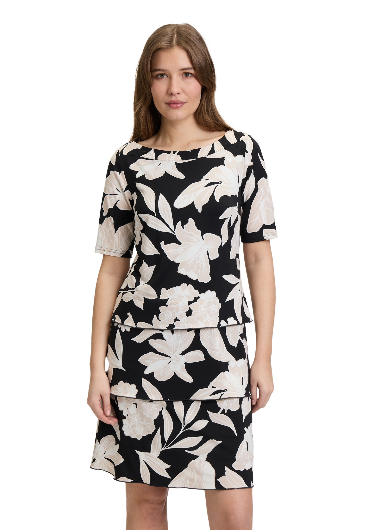 Betty Barclay Midikleid »Stufenkleid kurzarm«