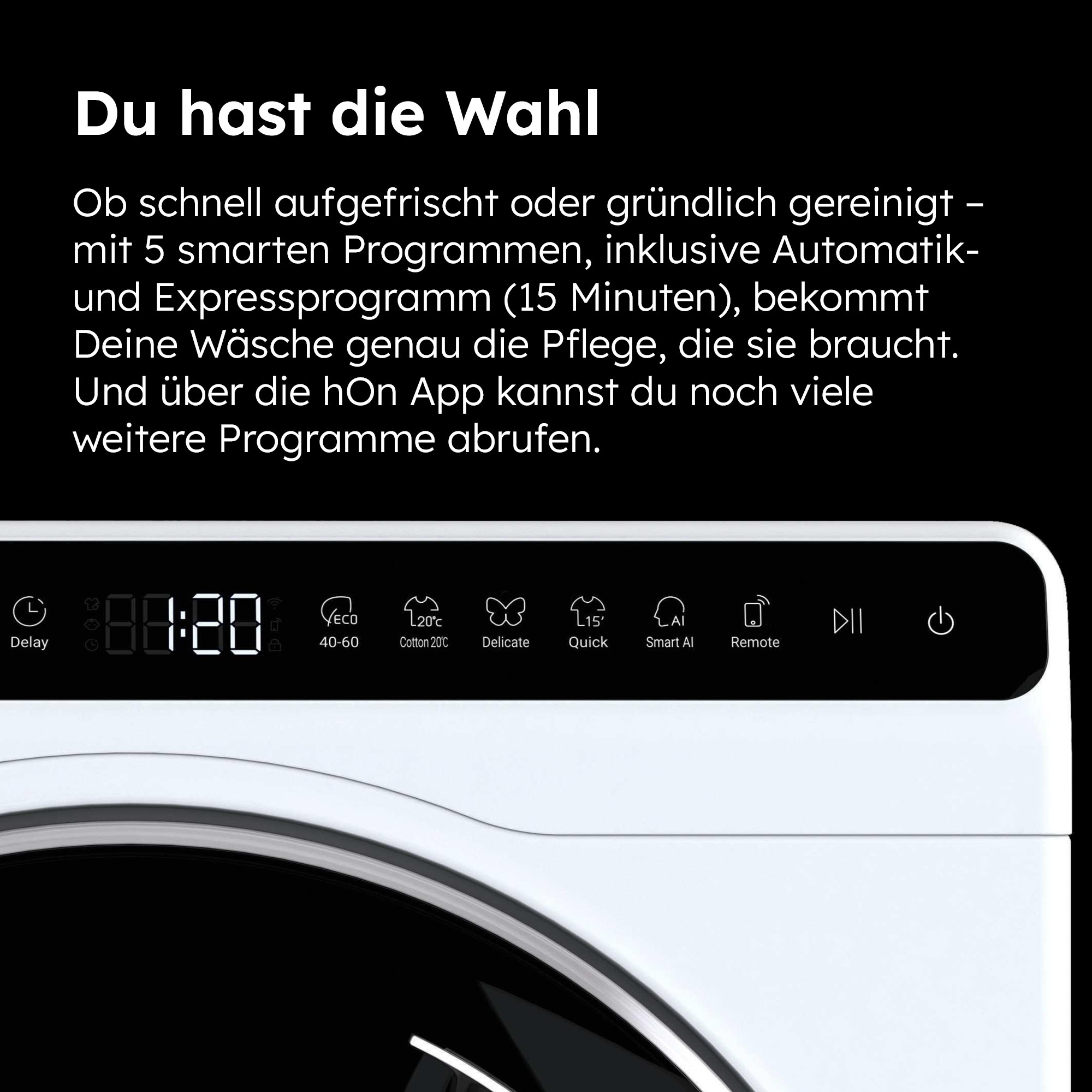 Haier Mini-Waschmaschine Mini-Washer »HW50-BP12307U1-S« 5 kg 1200 U/min besonders kompakte Maße (70 cm Höhe, 51 cm Breite)