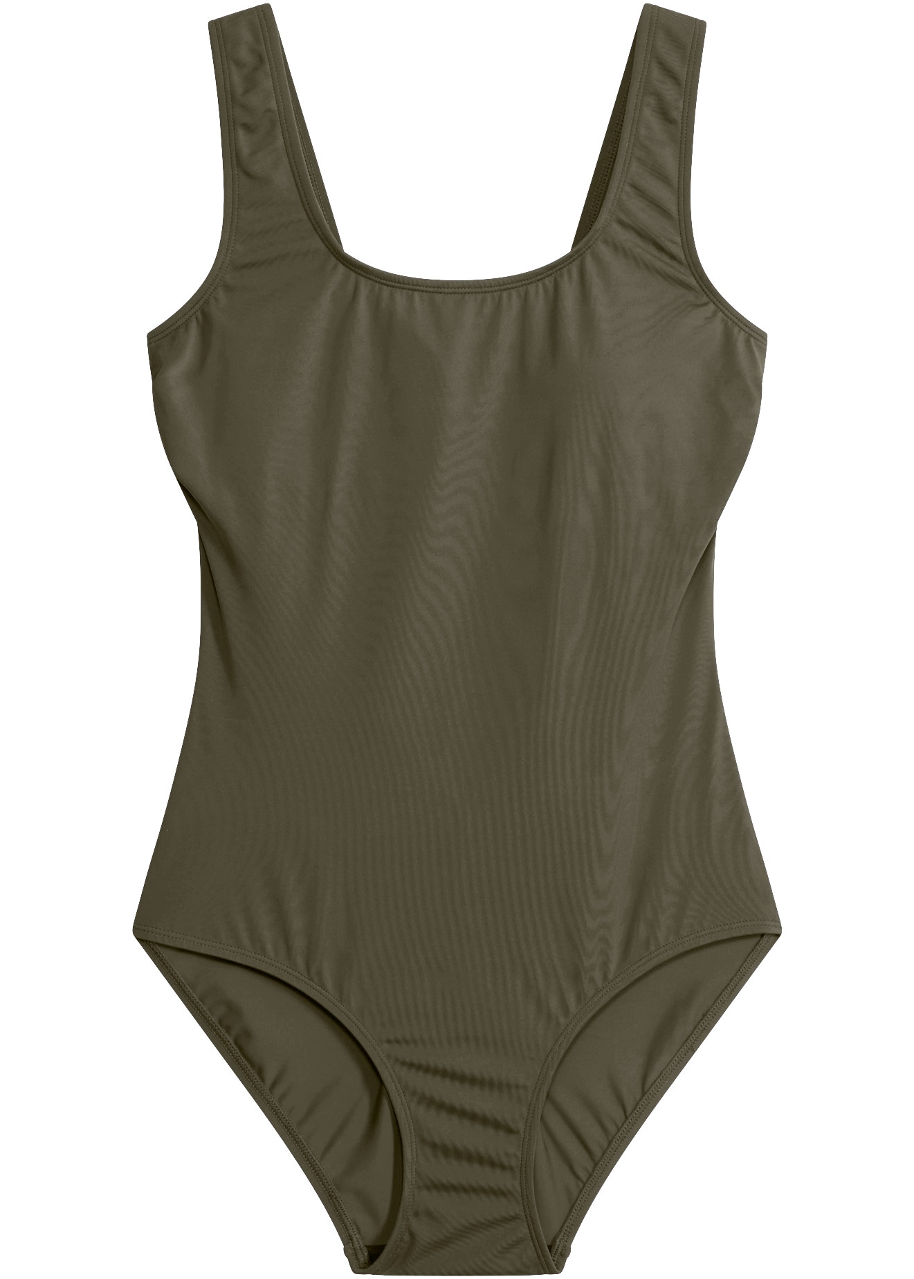 bonprix Badeanzug mit integrierten Softcups, elastisches Material, Basic Stil
