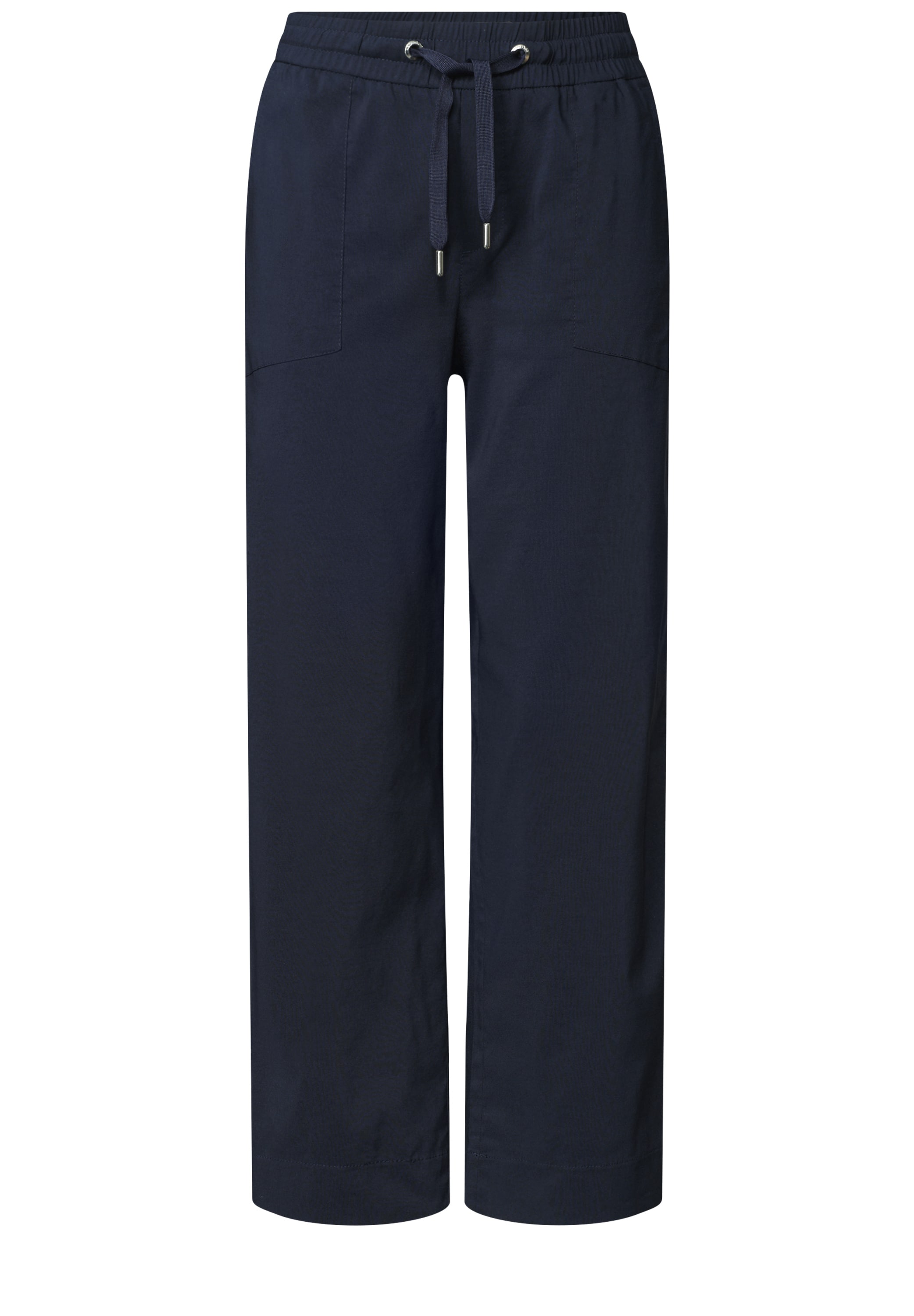 STREET ONE Stoffhose  Sommerhose mit Turn-Up-Detail