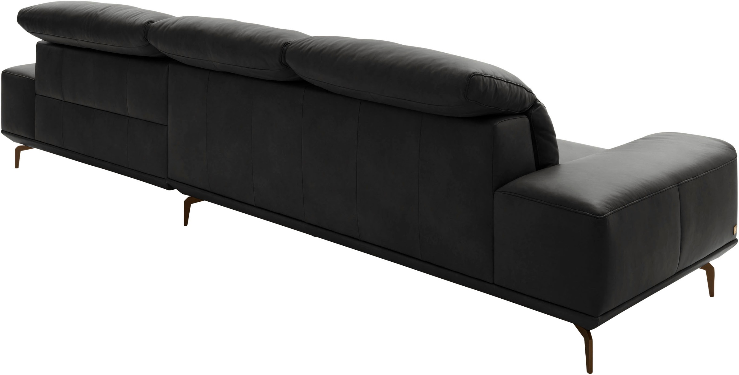 Musterring Wohnlandschaft »MR 2490«, Bronze-Fuß Sitzhöhe 46cm, wahlweise mit Funktionen, Maße 342 x 207 cm