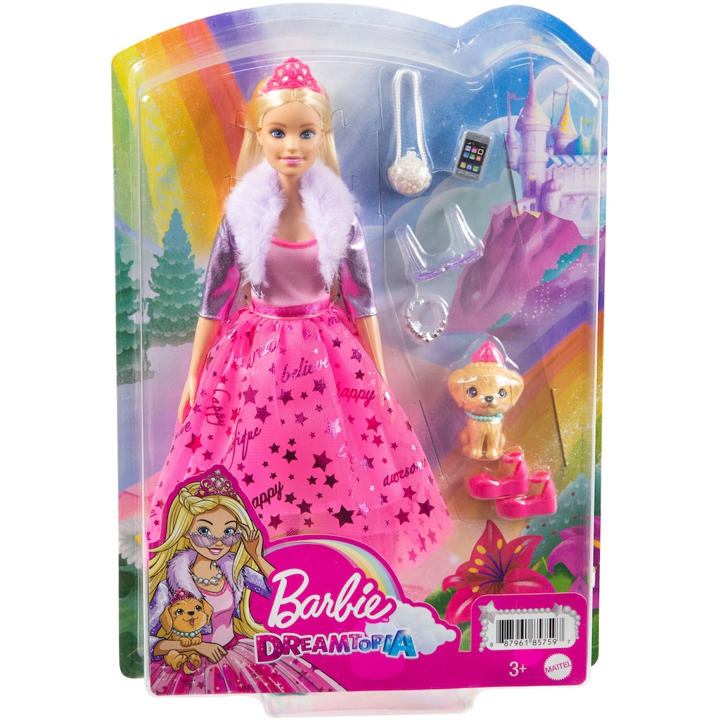 Barbie Anziehpuppe »Prinzessinnen Abenteuer«