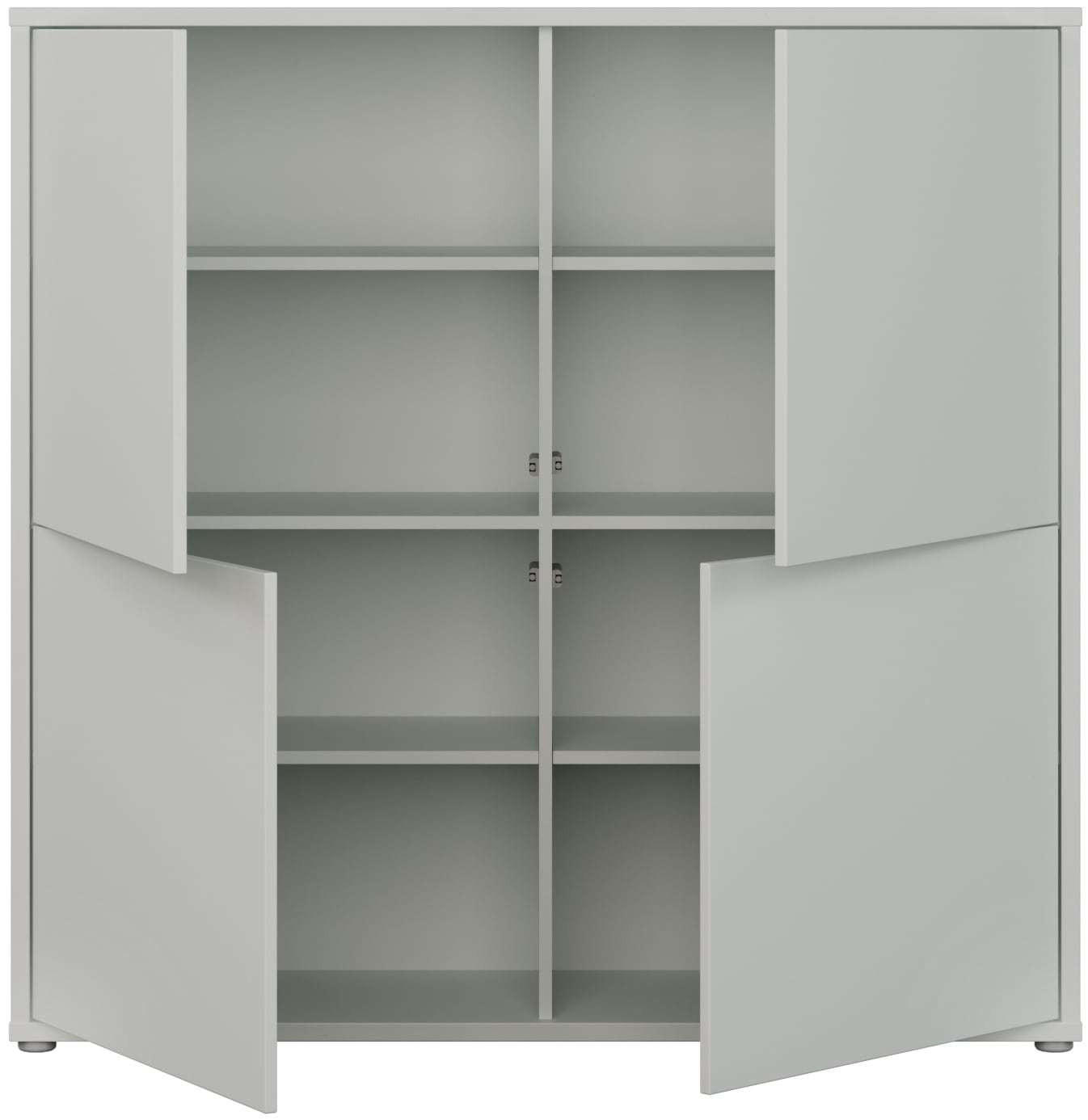 FORTE Highboard »Alice Springs« Grifflos,Push to open, Stauraum
