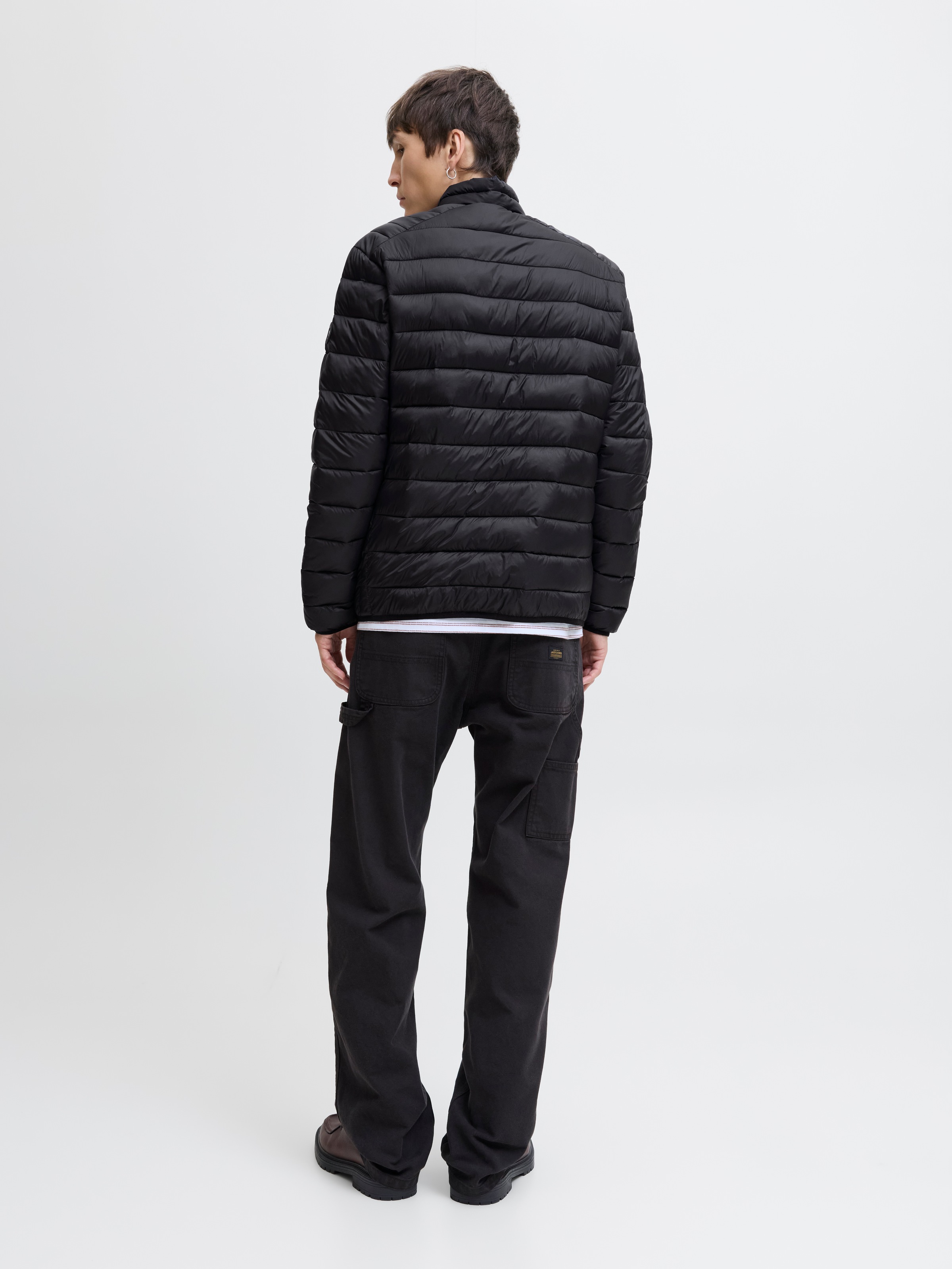 Jack & Jones Steppjacke »JJEBRADLEY LIGHT PUFFER COLLAR NOOS« ohne Kapuze
