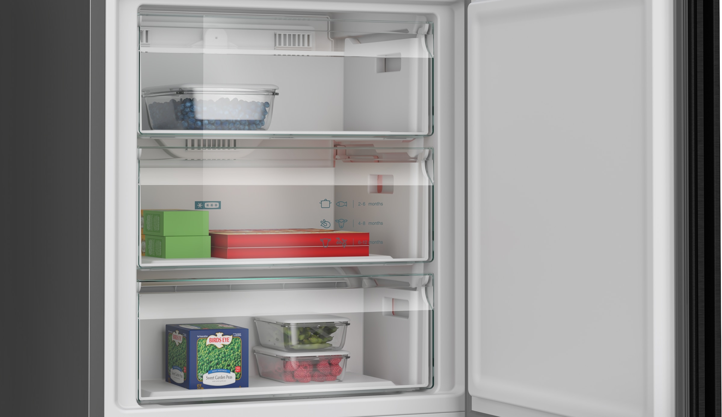 SIEMENS Kühl-/Gefrierkombination iQ500 »KG49NAXCG« 203 cm hoch 70 cm breit hyperFresh System für frisches Obst und Gemüse sowie Total noFrost