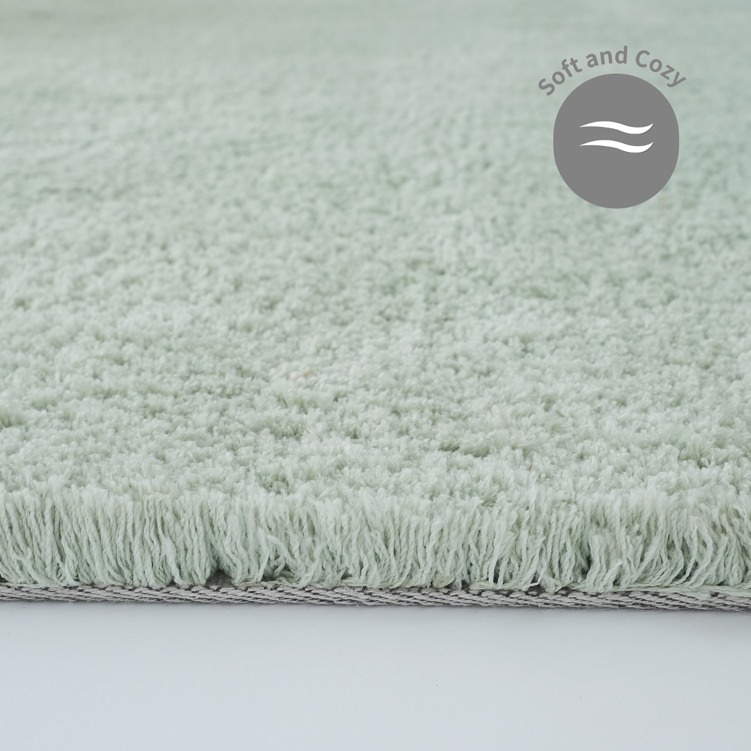 my home Hochflor-Teppich »Microfaser Teppich Magong, besonders weich, sehr feiner Flor«, rechteckig, 25 mm Höhe, uni, Wohnzimmer, Schlafzimmer, Kinderzimmer, auch rund und als Läufer