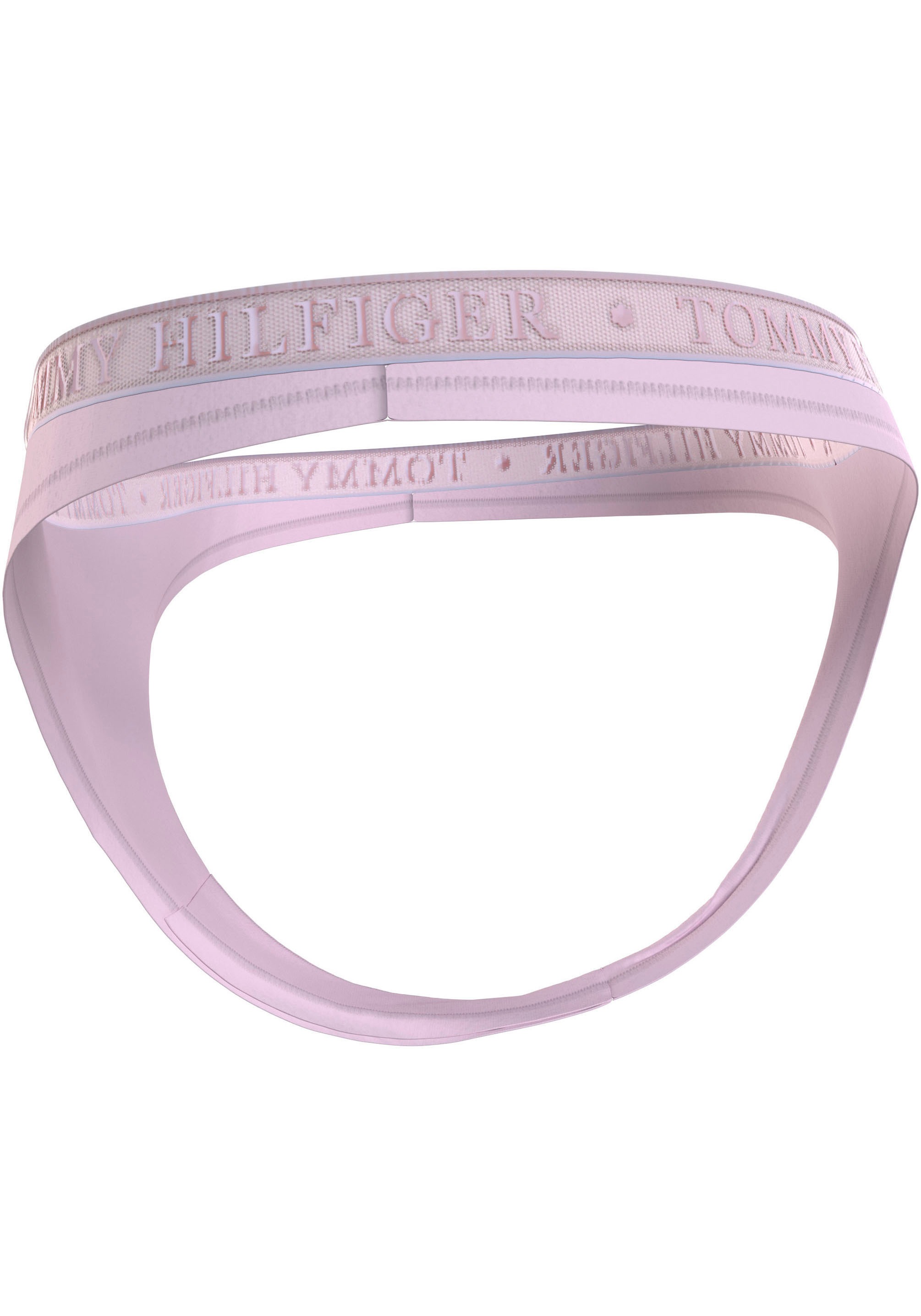 Tommy Hilfiger Underwear Slip »LACE 3P THONG (EXT SIZES)«, (Packung, 3er-Pack), mit Tommy Hilfiger Logobund