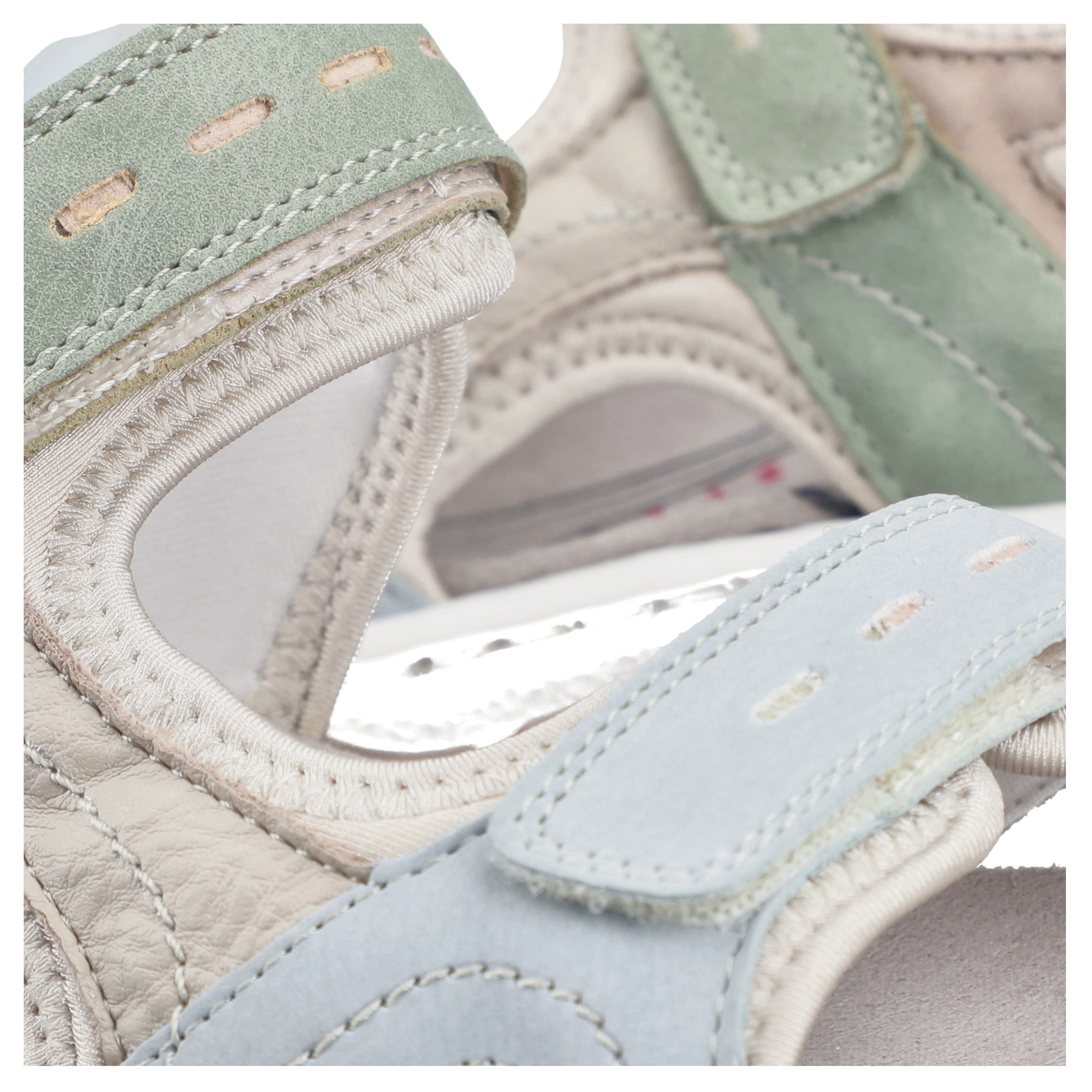 Rieker Riemchensandale  Sommerschuh, Sandalette, Outdoorsandale mit Klett