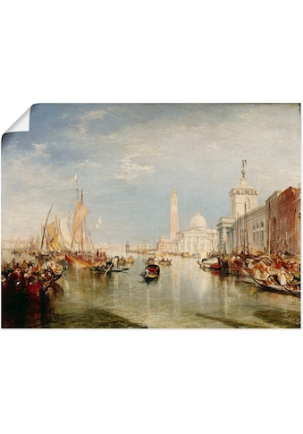 Artland Wandbild »Venedig, Dogana und S. Giorgio Maggiore.«, Italien, (1 St.), in... kaufen