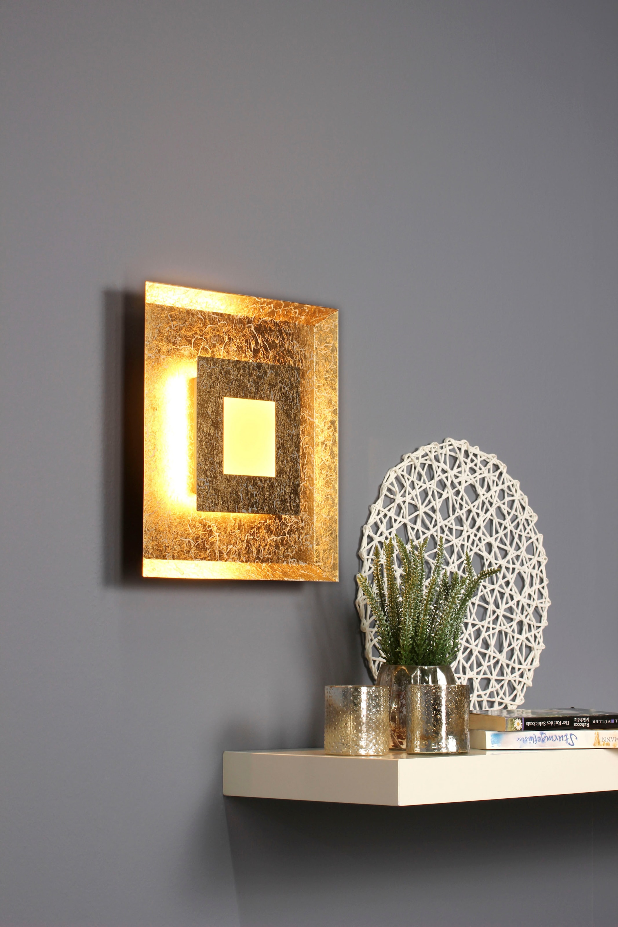 ECO-LIGHT LED Wandleuchte »Window 9021 S GO«, Leuchtmittel LED-Modul | LED fest integriert