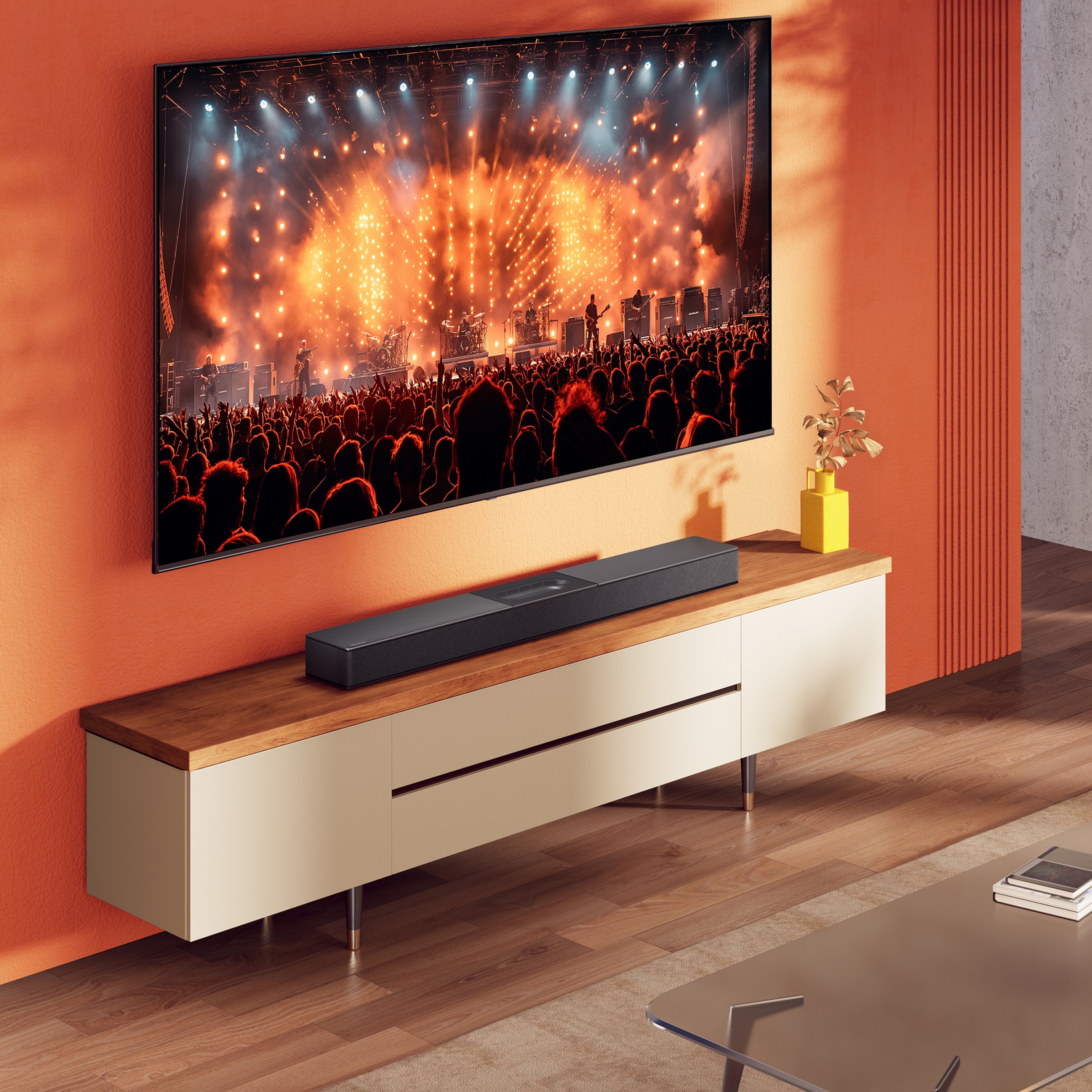 Hisense 2.1 Soundsystem »HS2000 2.1 Kanal Soundbar mit integriertem Subwoofer«, (1 St.)