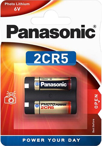 Panasonic Batterie »1 Stück Cylindrical Lithium - 2CR5«, 6 V, (1 St.) kaufen