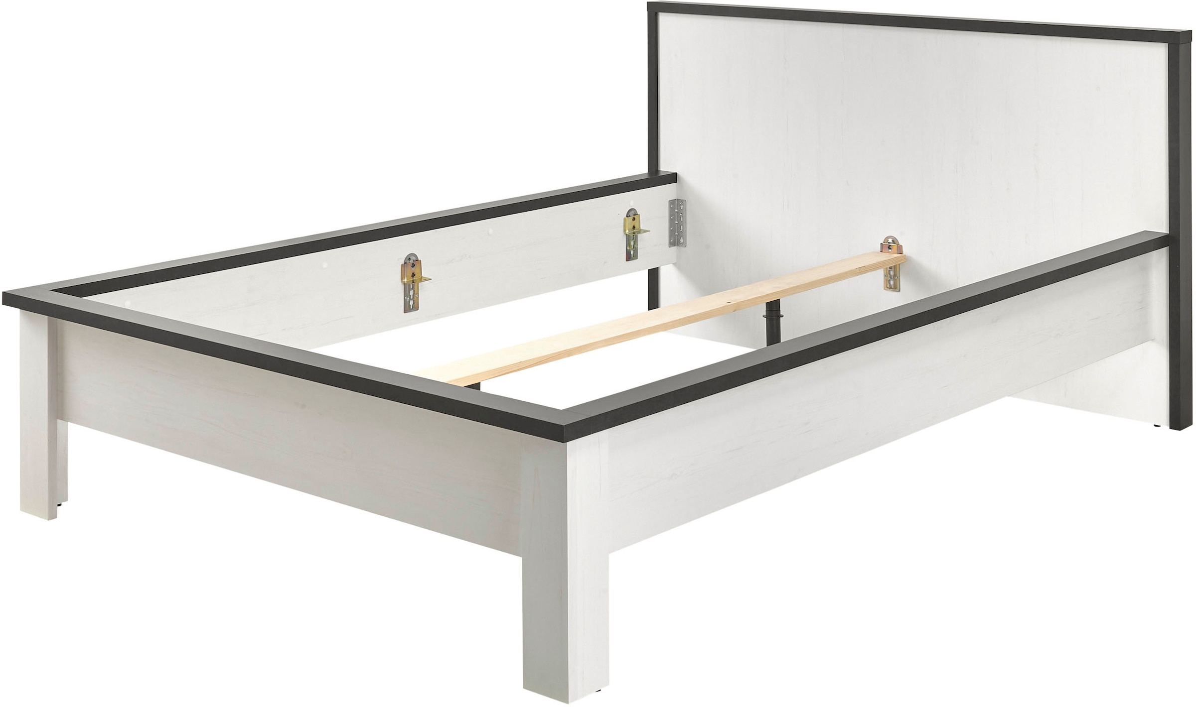 Home affaire Schlafzimmer-Set »SHERWOOD«, (4 tlg.), Liegefläche 140x200cm, Schrank 3-trg. 161cm breit
