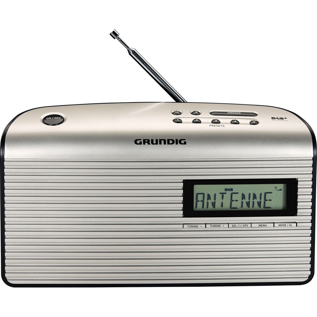 Grundig Digitalradio (DAB+) »Music WS 7000 DAB+«, (Digitalradio (DAB+)-UKW mit RDS 1 W)