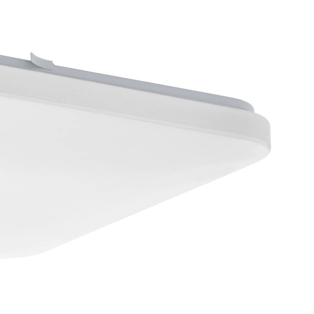 EGLO Deckenleuchte »FRANIA«, LED-Board, warmweiß, weiß / L43 x H7 x B43 cm / inkl. 1 x LED-Platine (je 33,5W, 3900lm, 3000K) - Deckenlampe - Schlafzimmerlampe - Büroleuchte - Lampe - Schlafzimmer - Flurlampe - Küchenlampe