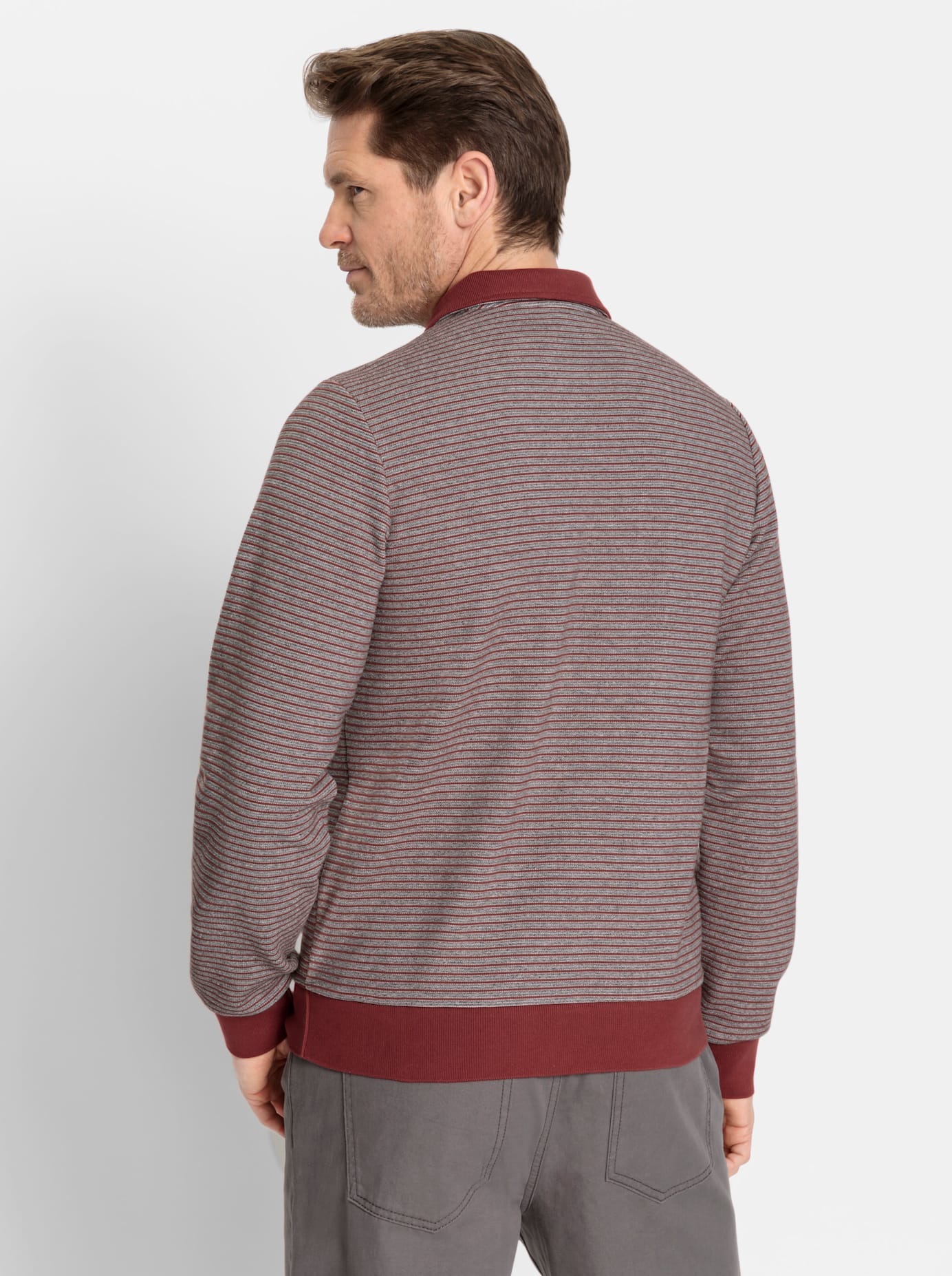 Marco Donati Poloshirt »Langarm-Shirt«, (1 tlg.)