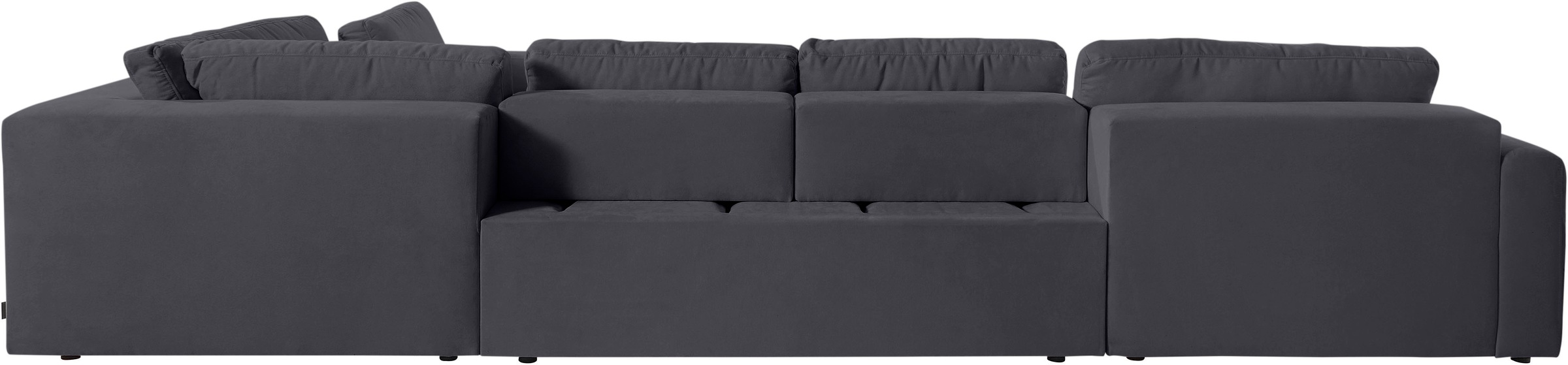 Places of Style Wohnlandschaft »Bloomfield, Mega Polsterprogramm, Breite 405cm, viel Platz, U-Form«, mit extra tiefer Sitzfläche, wahlweise mit Sitztiefenverstellung