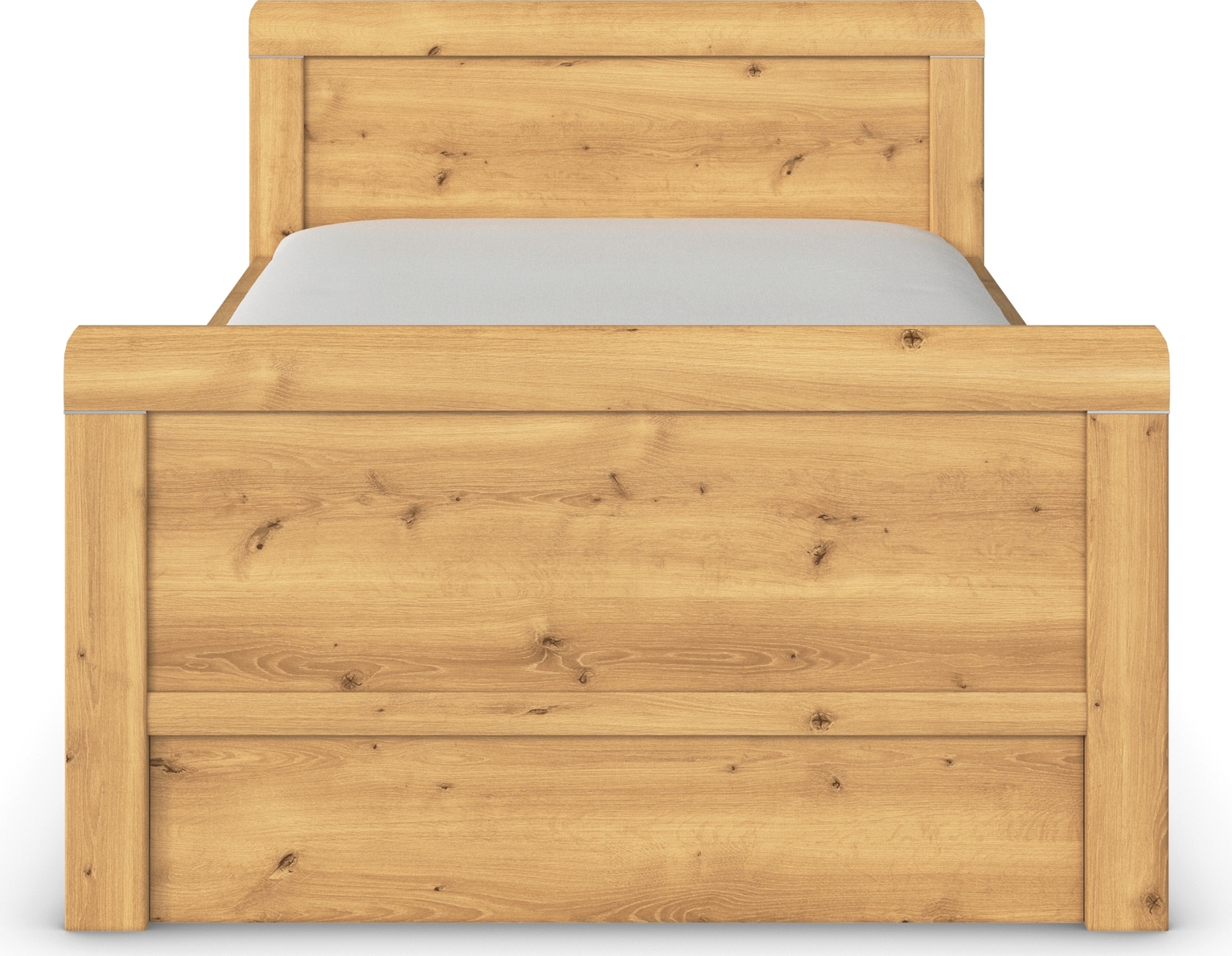 rauch Stauraumbett »Bett Einzelbett Stollenbett Bettkästen EVELYN«, in Komforthöhe mit Holzkopfteil sowie Schubladen MADE IN GERMANY