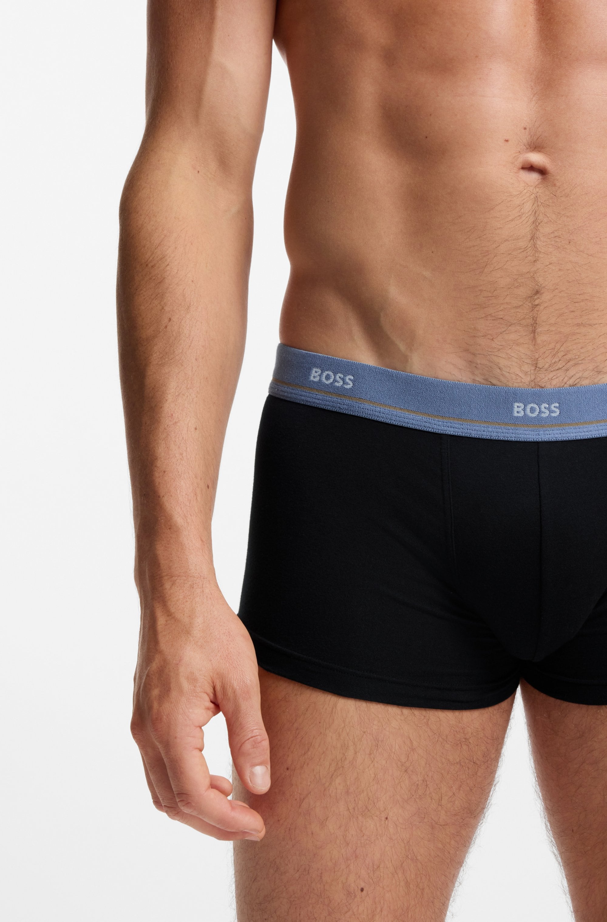BOSS Trunk »Trunk 5P Essential« Packung, 5er, 5 Stk. mit elastischem Bund