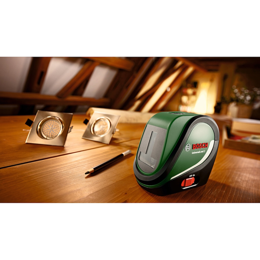 Bosch Home & Garden Kreuzlinienlaser »UniversalLevel 3«