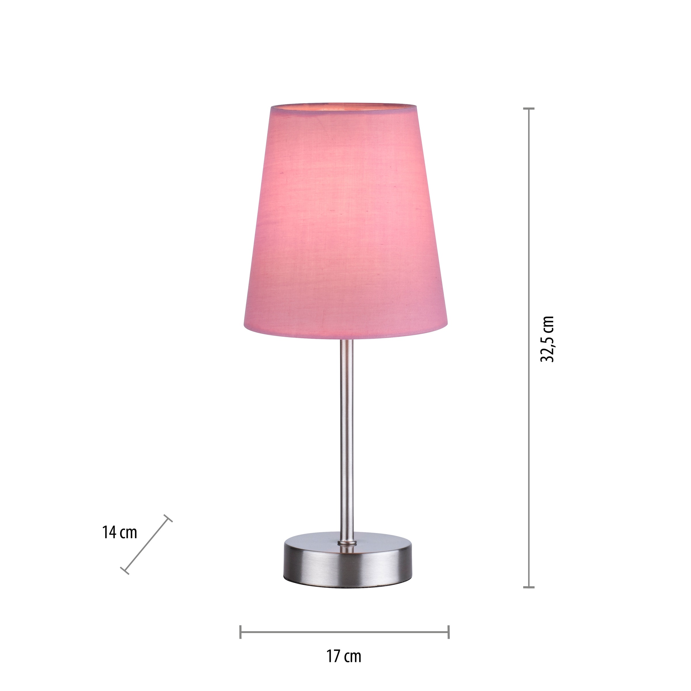 JUST LIGHT Tischleuchte »HEINRICH« E14 1 Stk. ExklusiveE14, Schalter, Schnurschalter