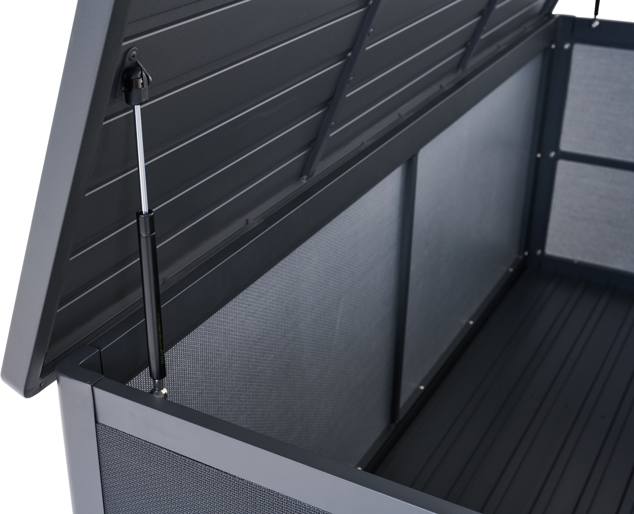 Siena Garden Kissenbox Gestell aus Aluminium, Ranotex® Bezug, 181x79x75cm anthrazit