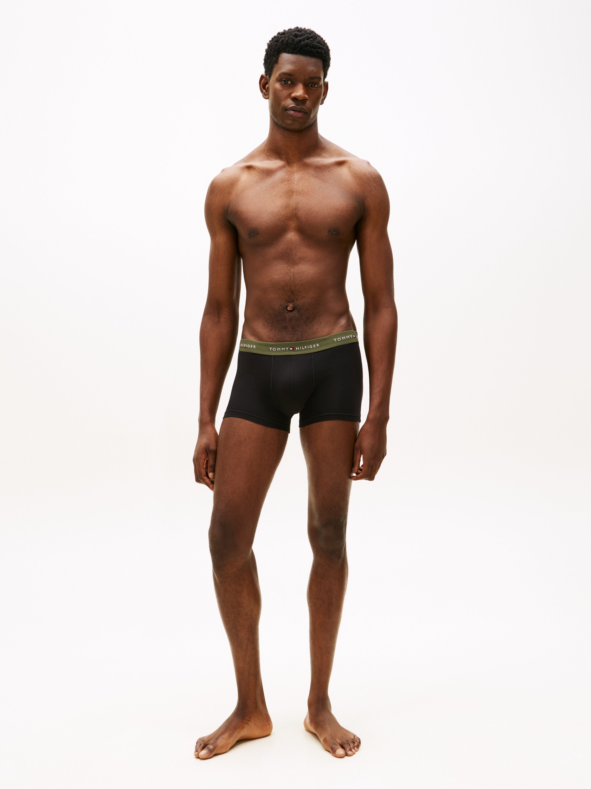 Tommy Hilfiger Underwear Trunk 3 Stk. Körpernahe Passform mit elastischem Bund