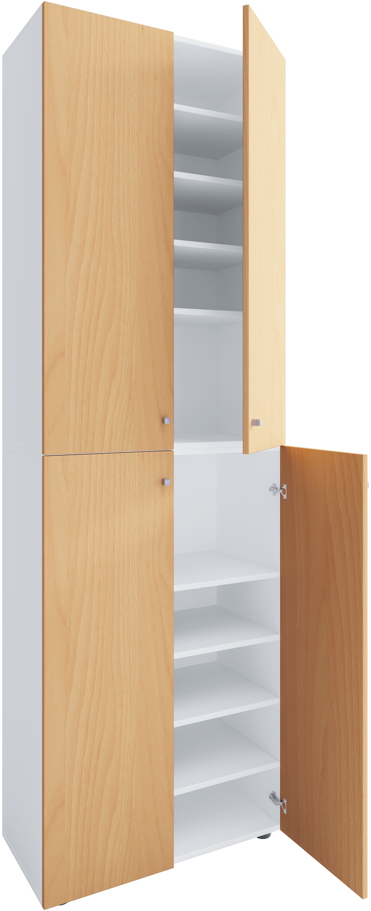 VCM Schuhschrank »VCM XL Holz Großer Schuhschrank Schuhregal Groß Stiefel Dielenmöbel Lona 10 Fächer Drehtüren«, (1 St.)