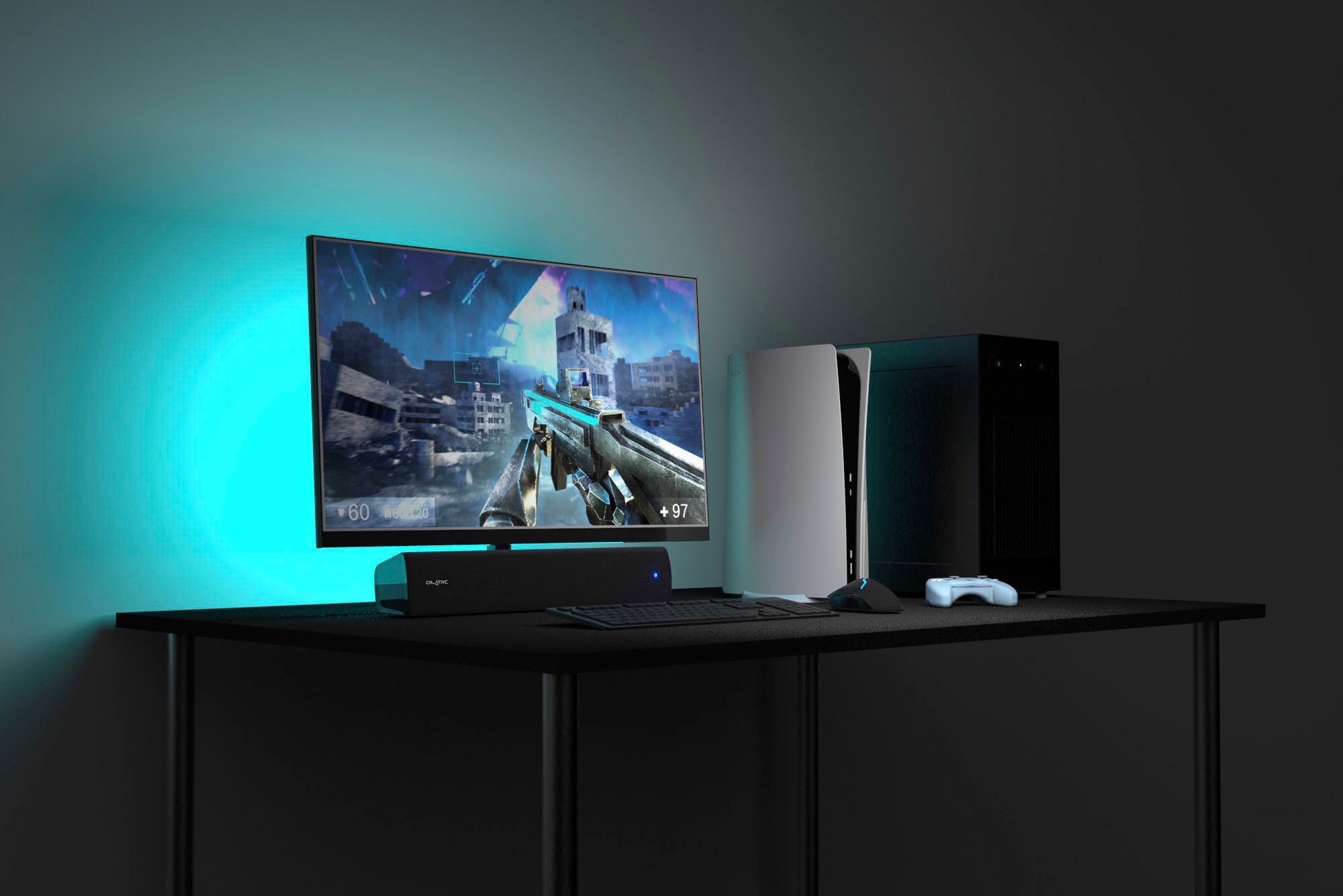 Creative Soundbar »Stage Air V2«, Bluetooth, USB