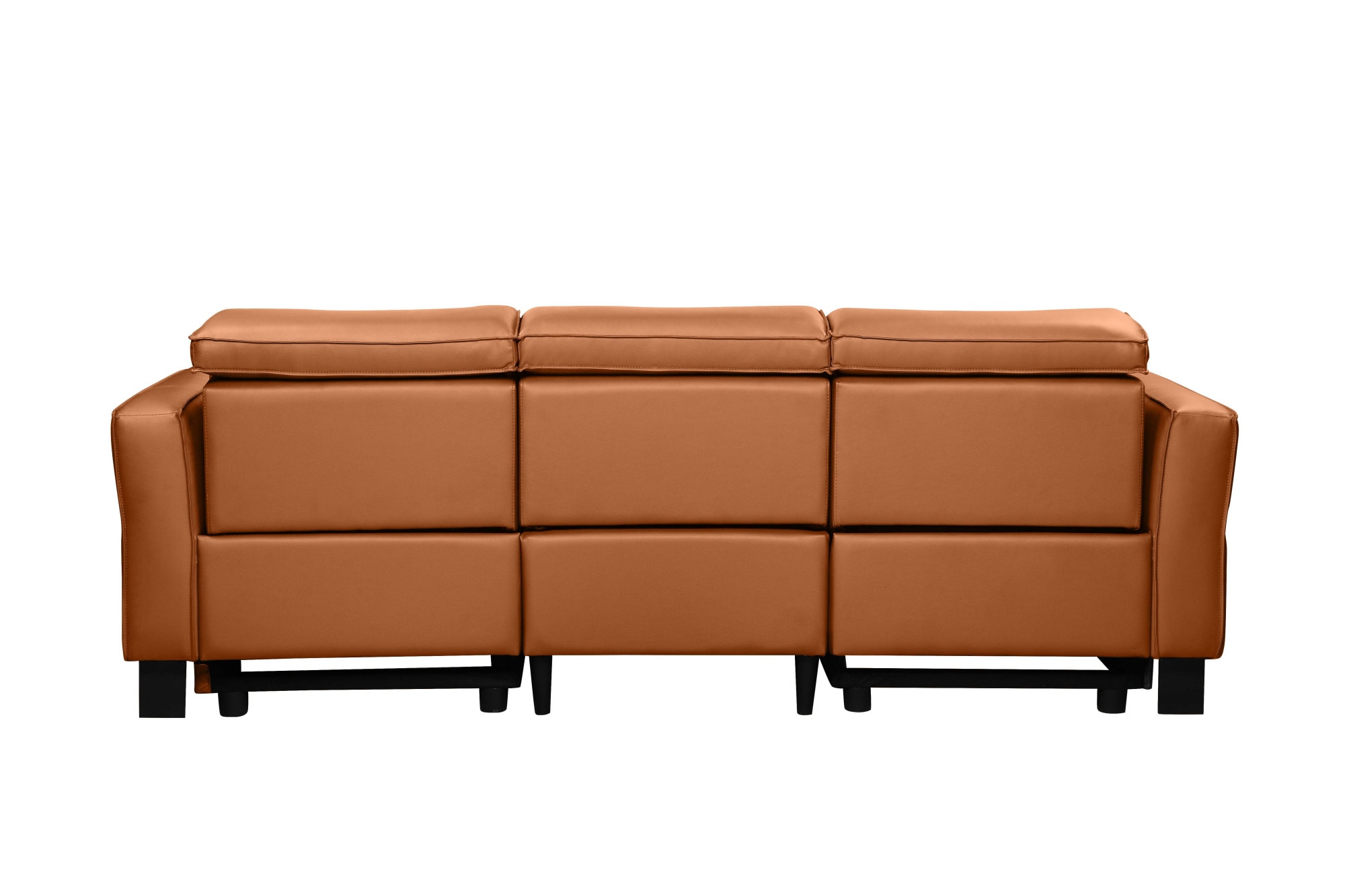 Places of Style 3-Sitzer »Carpari, 224cm, manuelle od. elektrische Relaxfunktion in 2 Sitzen«, mit USB-A/C, Kopfteilverstellung, Echtleder, Kunstleder, Webstoff