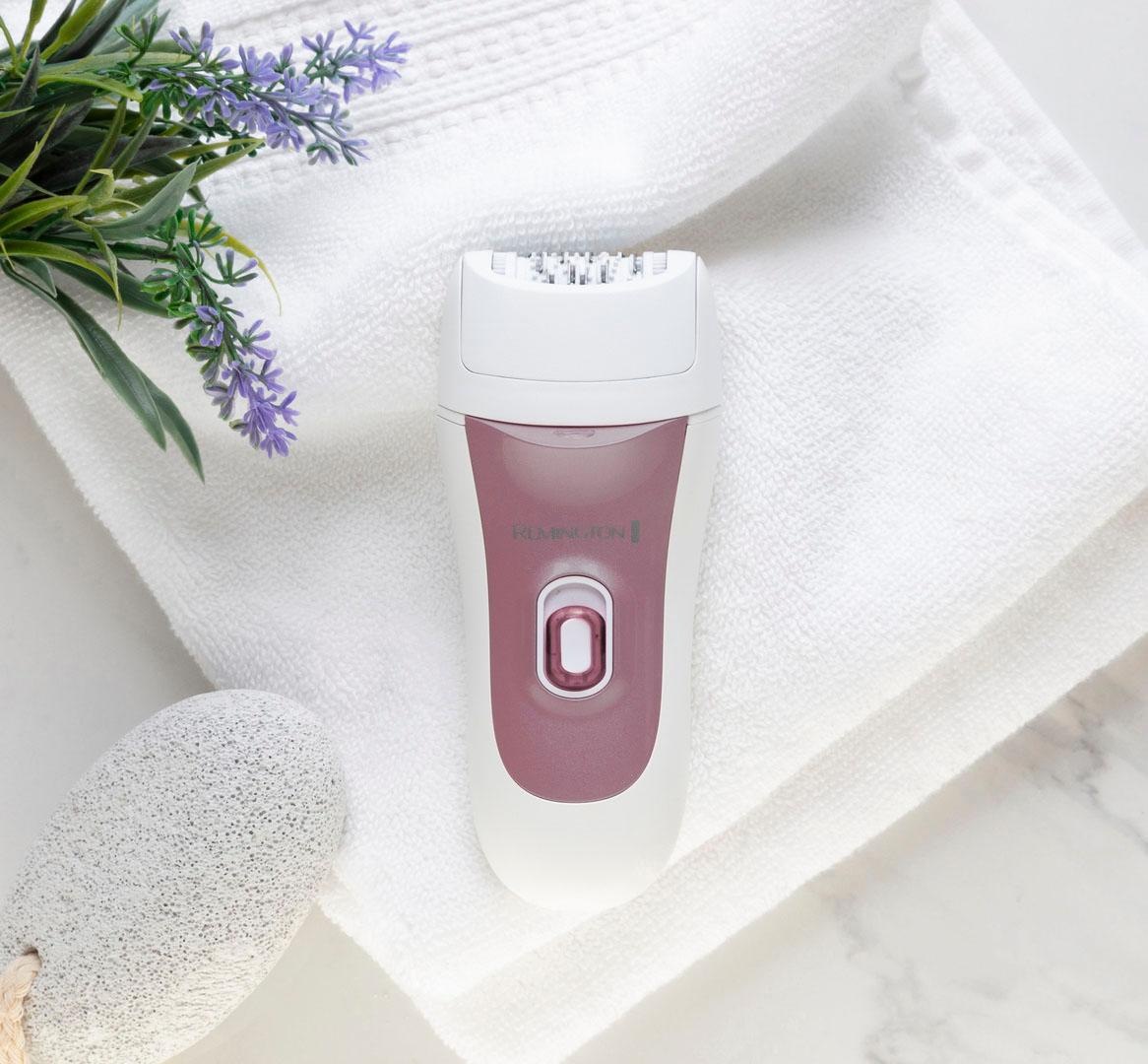 Remington Epilierer »EP7500 E51 EP5 5-in-1 Epilator«, 5 St. Aufsätze, für Achseln, Gesicht, Intimbereich für Damen