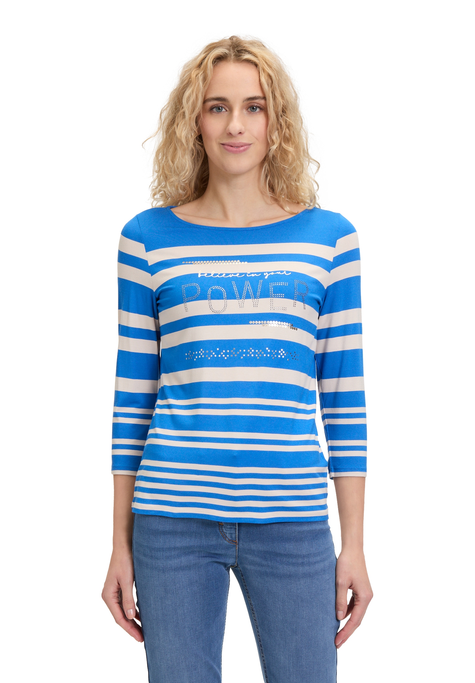 Betty Barclay 3/4-Arm-Shirt »Basic Shirt mit Strass«