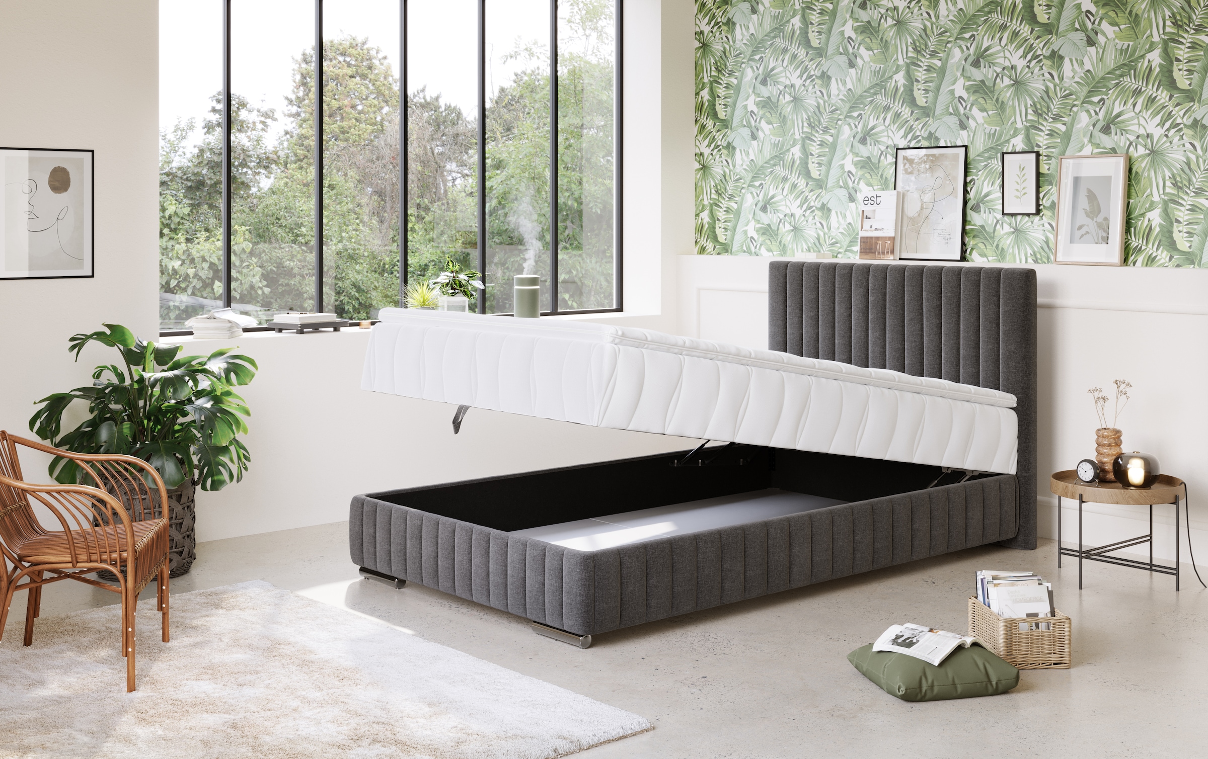 COTTA Boxbett »Beetle« inkl. Topper und Bettkasten