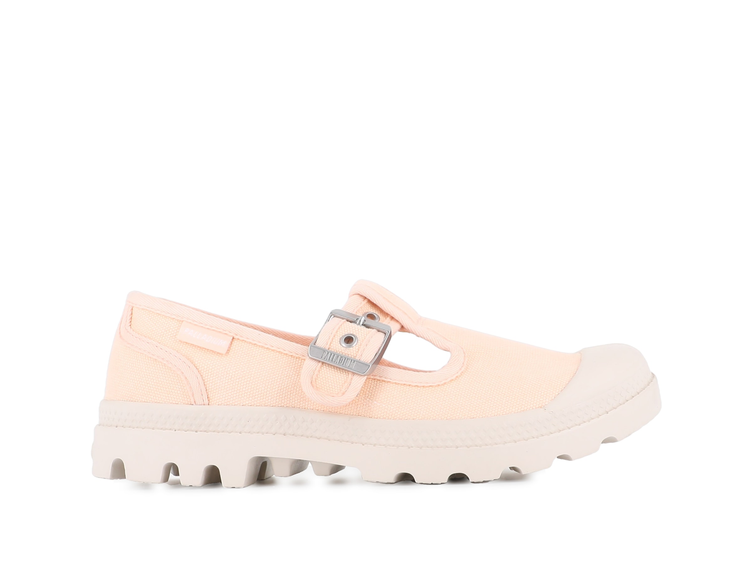 Palladium Sneaker »PAMPA M-JANE WASHED«  aus Textil, mit Gummilaufsohle, mit Riemenverschluss