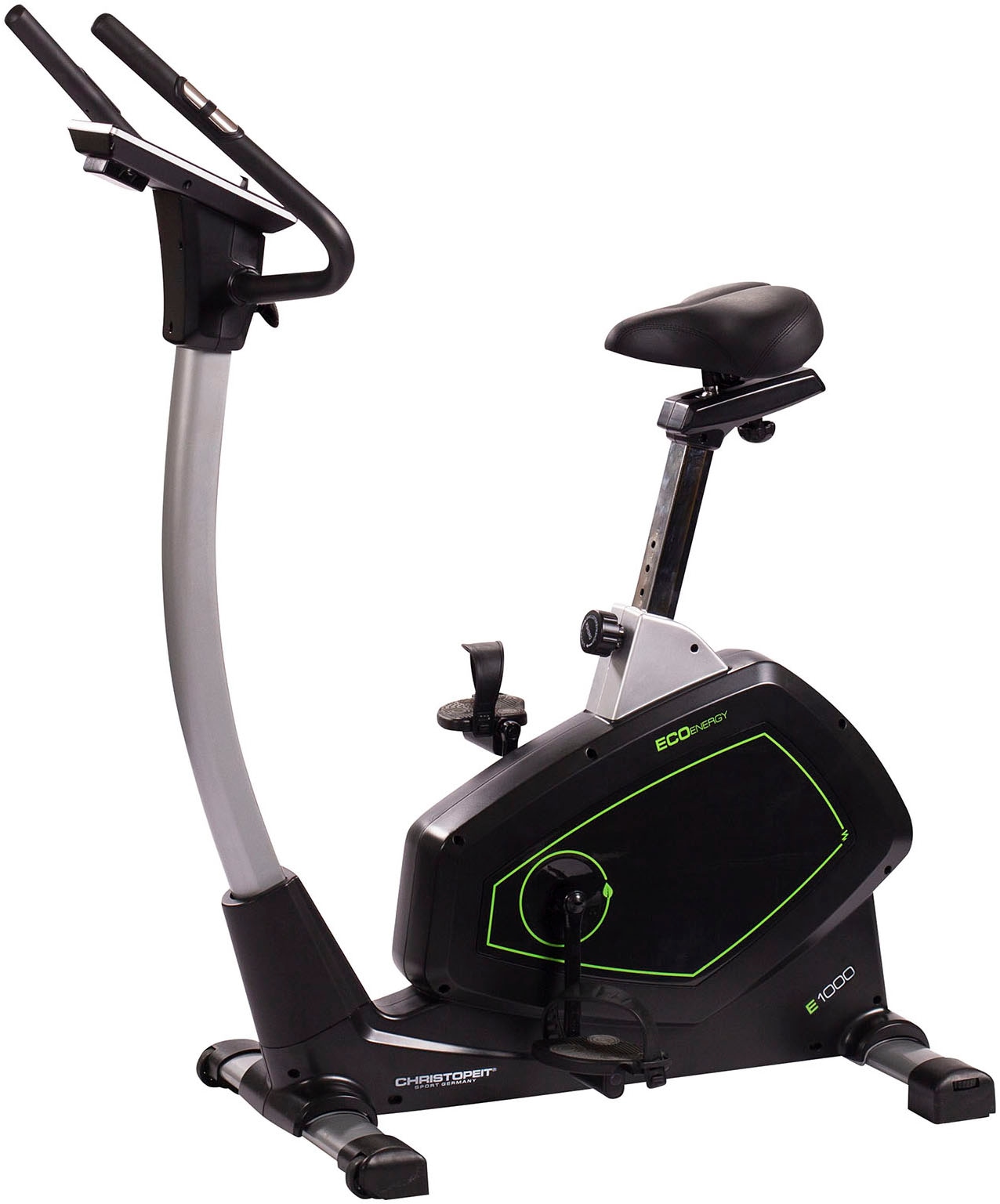 Christopeit Sport® Ergometer »Eco 1000«, (mit Tablet-Halterung), Schwungmasse ca. 10 kg, 24 Widerstandsstufen