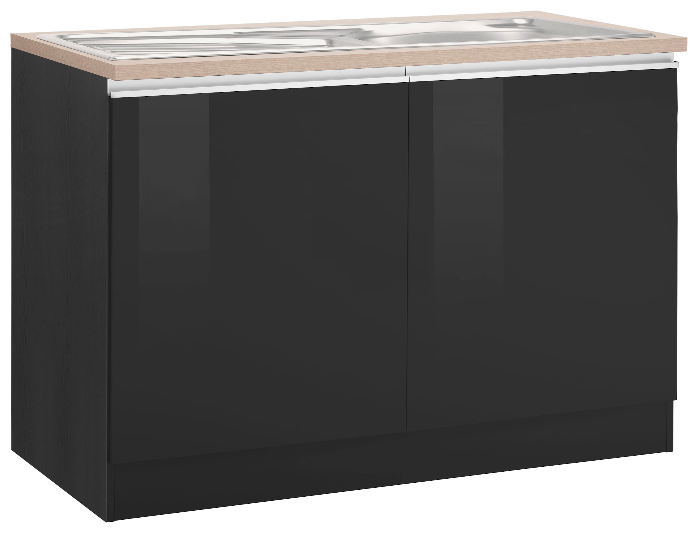 KOCHSTATION Spülenschrank "KS-Ohio" Breite 120 cm