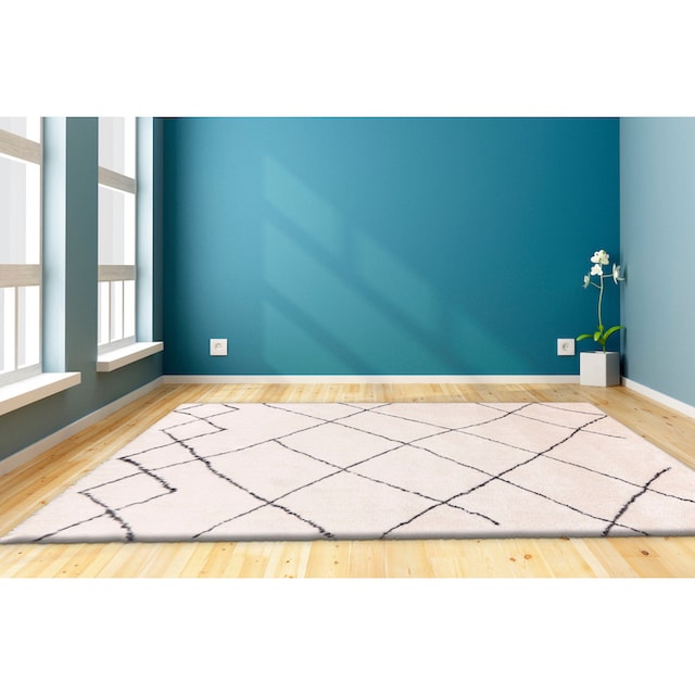 my home Hochflor-Teppich »Amanda«, rechteckig, Wohnzimmer kaufen | UNIVERSAL