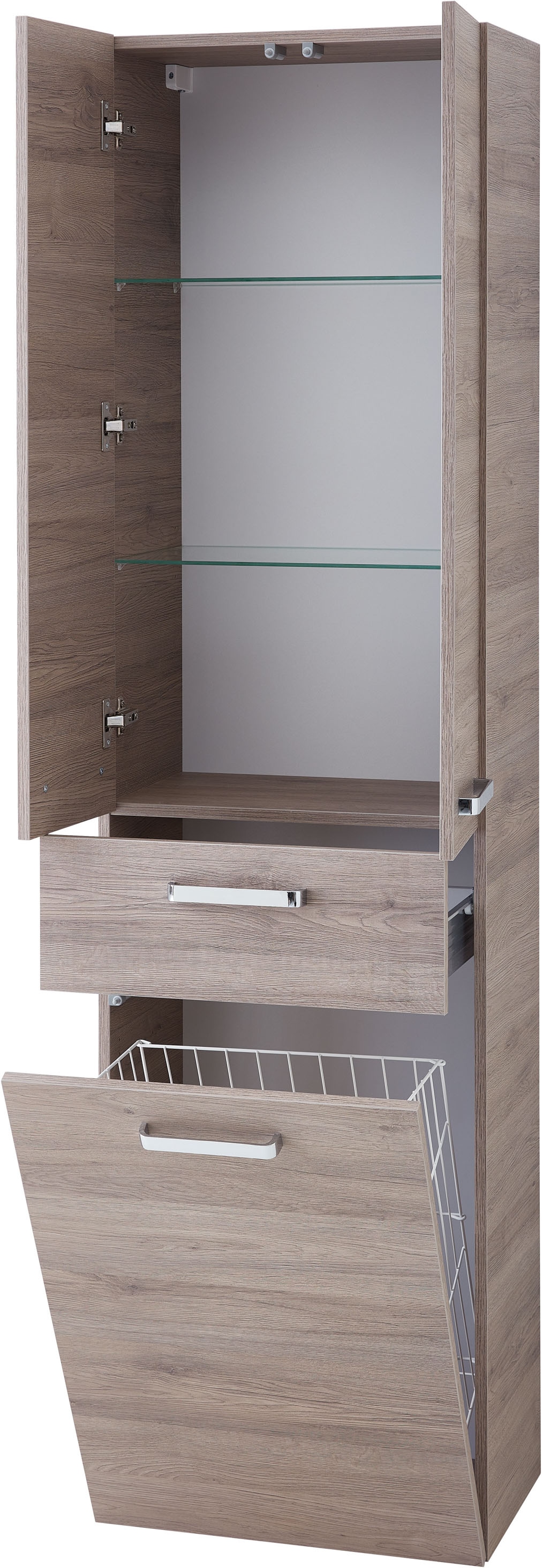 Saphir Hochschrank »mit Wäschekippe«