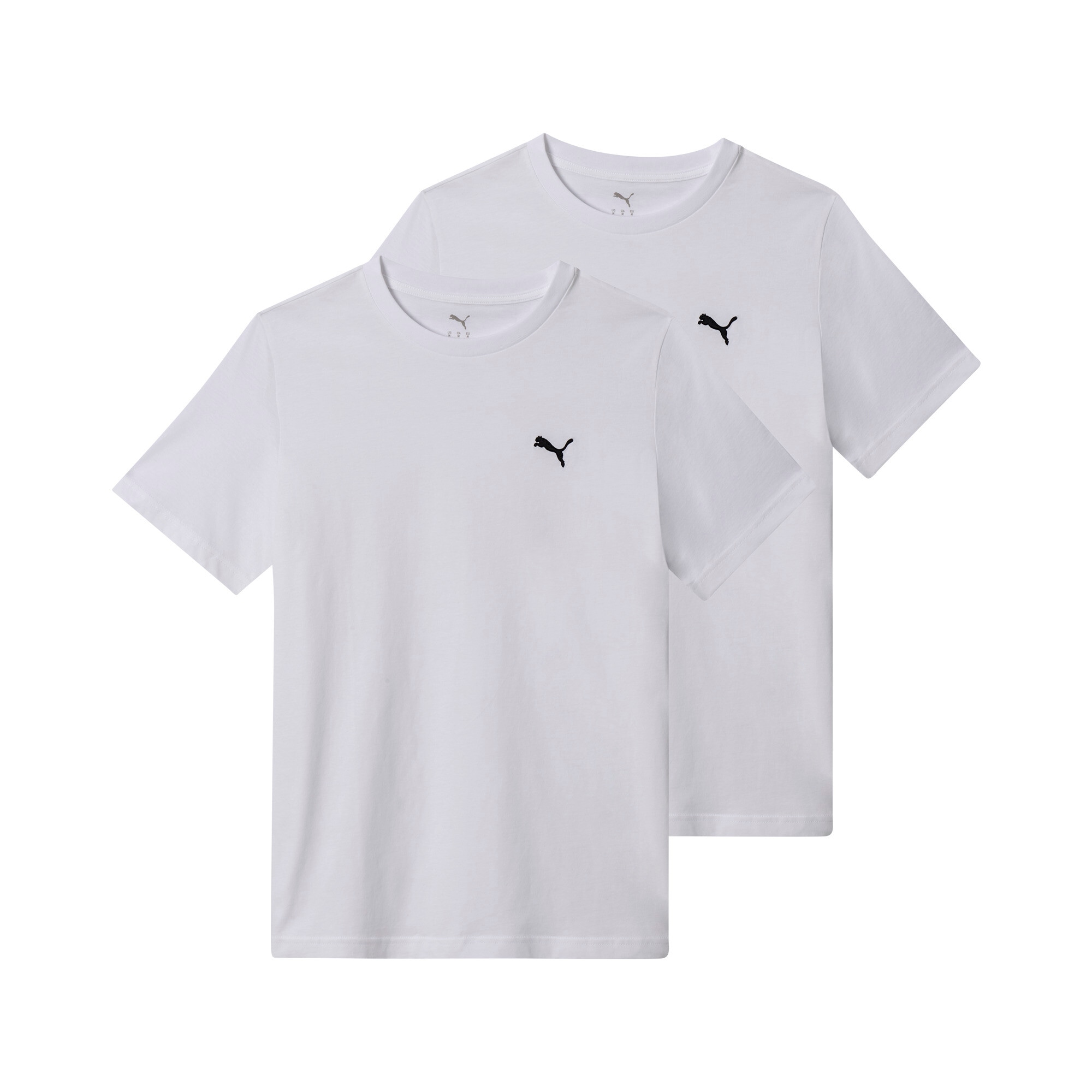 PUMA T-Shirt »ESS LOGO TEE MULTIPACK M«, (2 tlg.), Doppelpack, 2 Stück