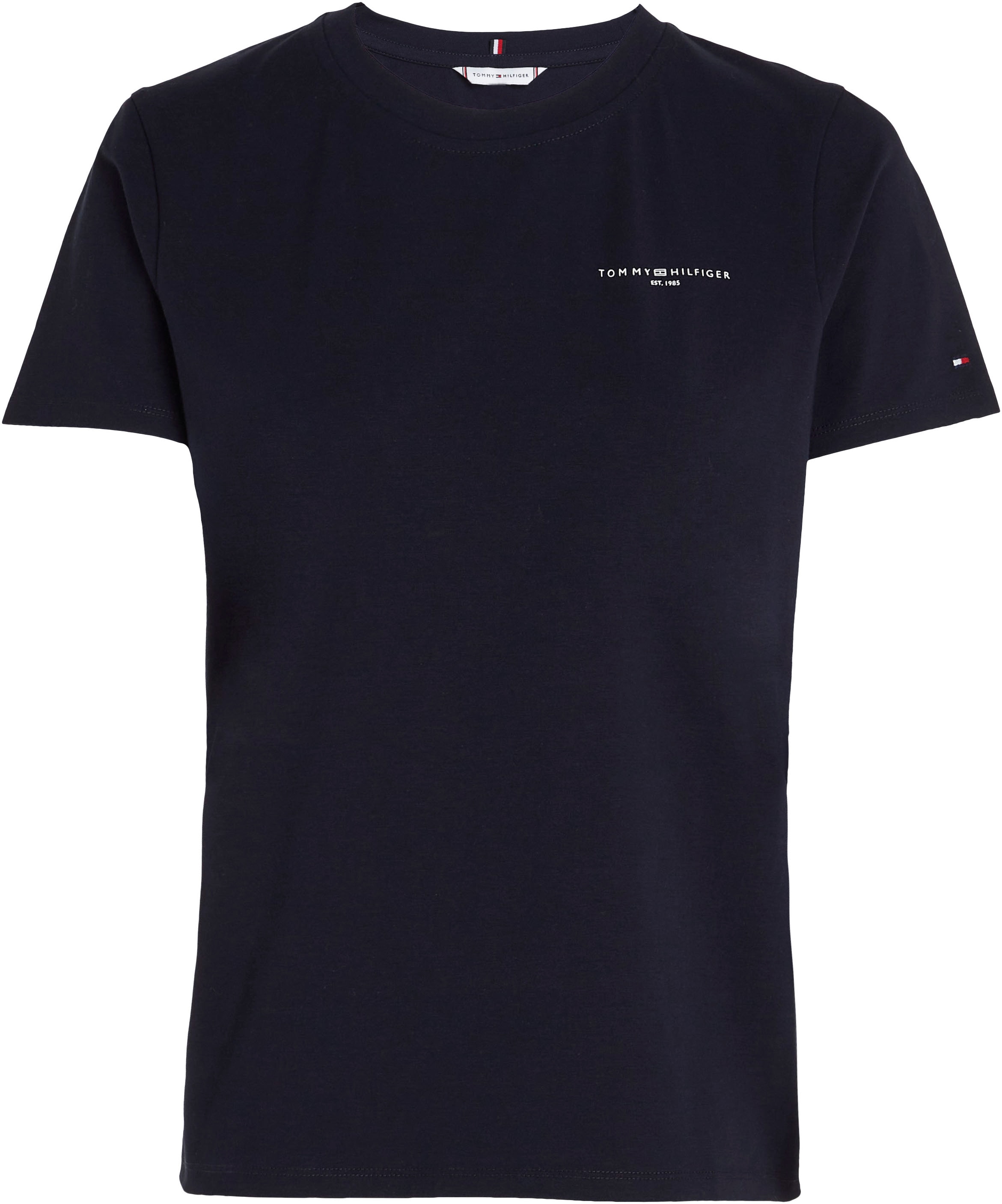 Tommy Hilfiger Curve T-Shirt »CRV Größen ♕ C-NK MINI CORP REG Große bei 1985 SS«