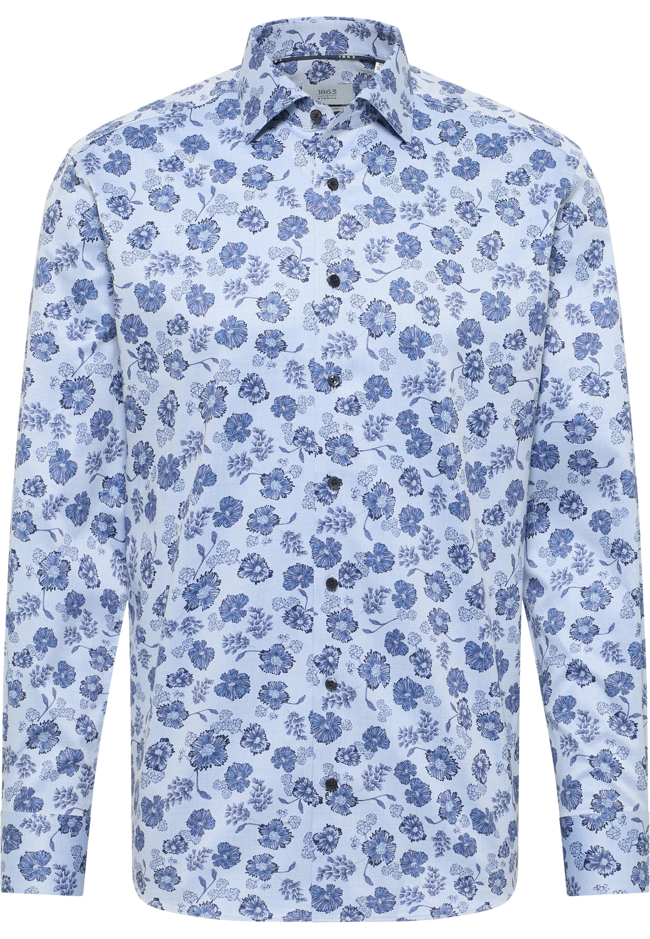 Eterna Langarmhemd »MODERN FIT« NON IRON (bügelfrei)