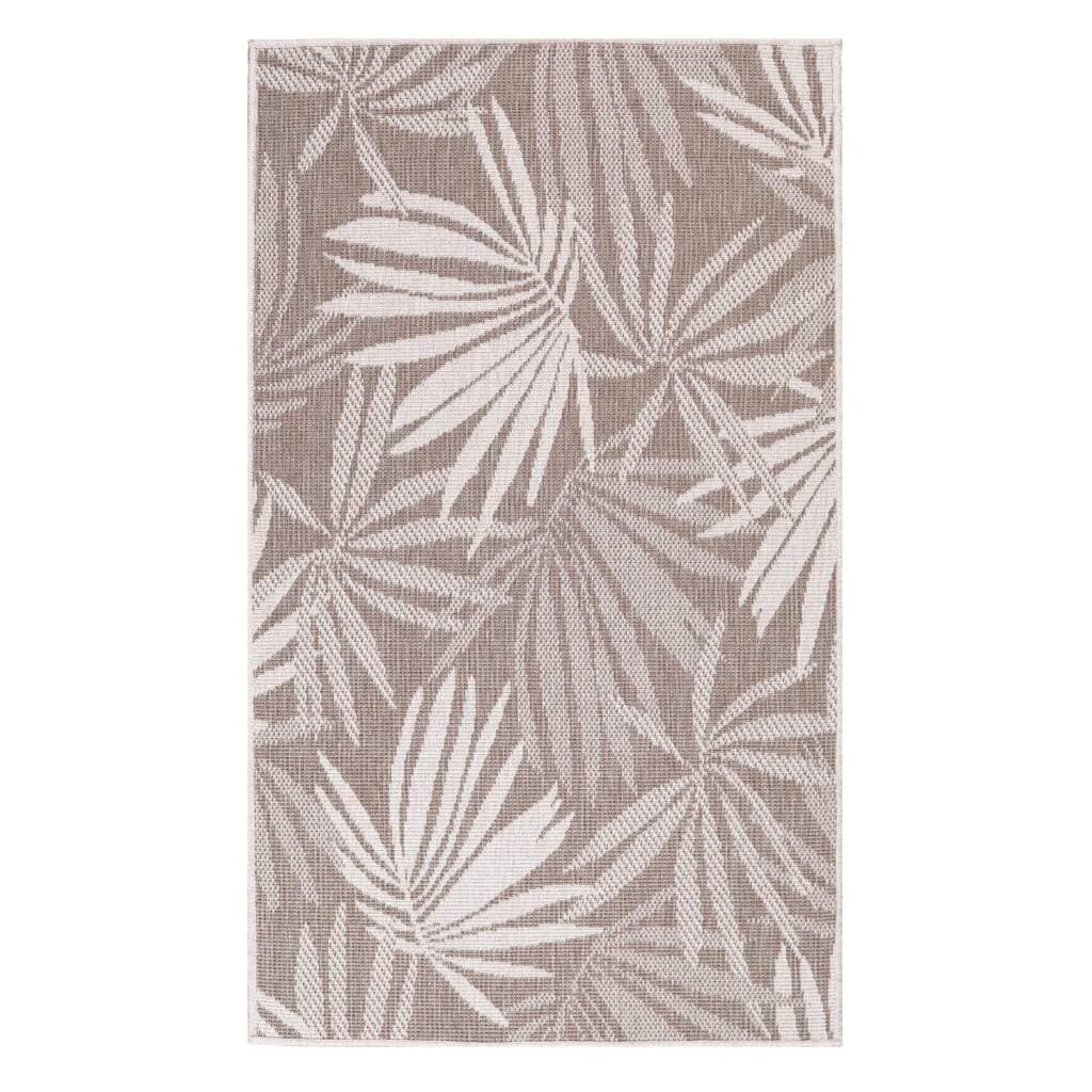 Carpet City Outdoorteppich »DUO RUG 5771« rechteckig 5 mm Höhe Wendeteppich Wetterfest In- & Outdoor, Balkon, Terrasse, Wohnzimmer