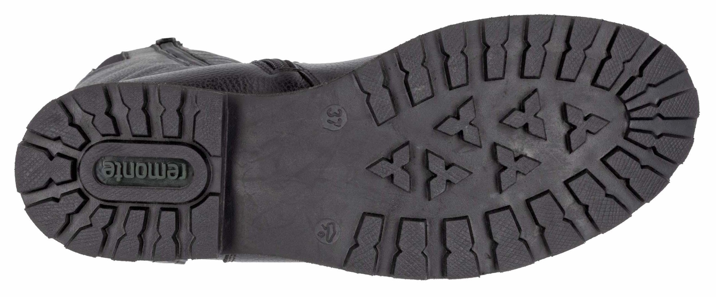 Remonte Winterstiefel, Blockabsatz, Stiefel, Langschaftstiefel mit Innenreißverschluss
