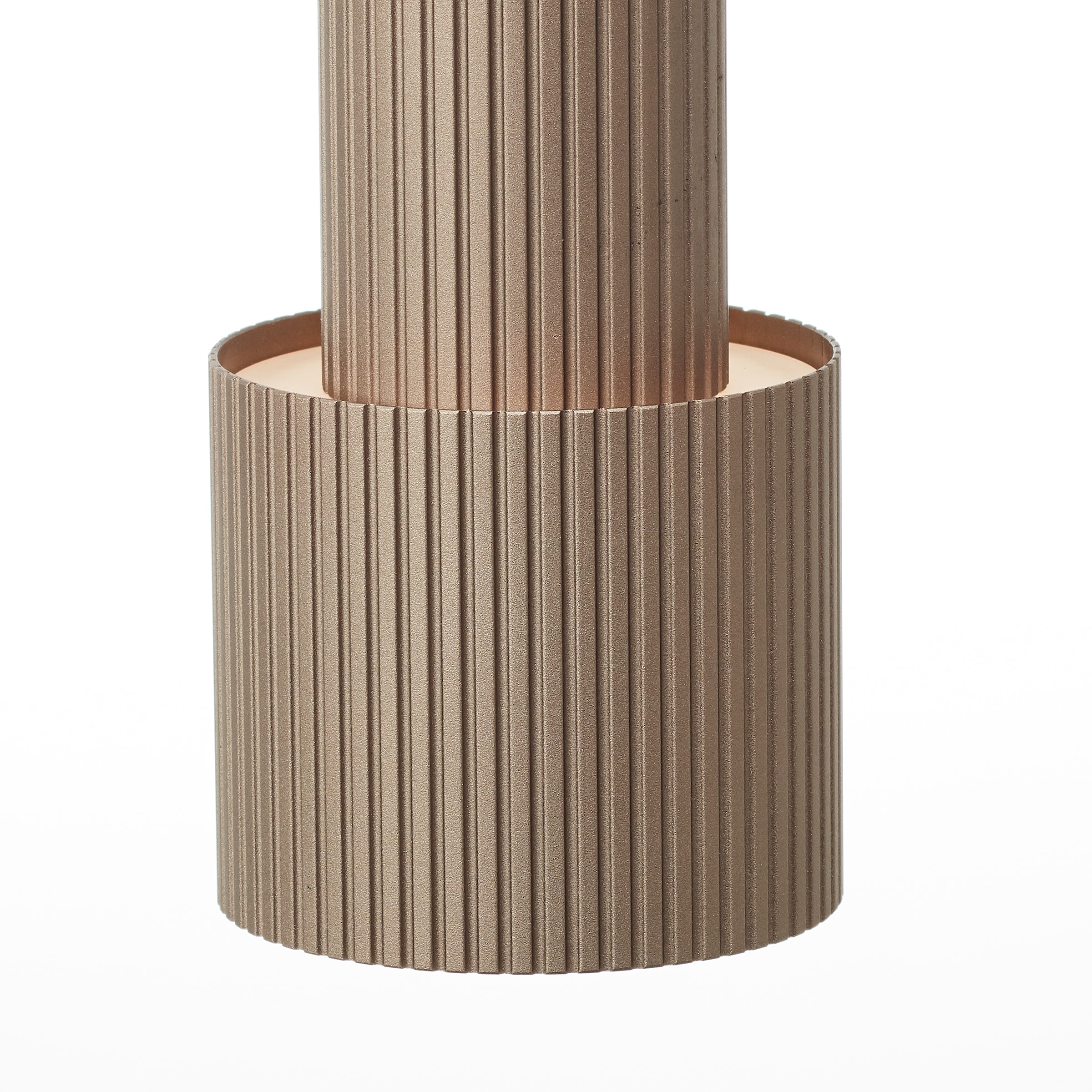 Brilliant Pendelleuchte »Cadiz« GU10 1 Stk. 150 x 98 cm, 4x GU10 Fassung, kürzbar, Aluminium, schwarz/bronzefarben