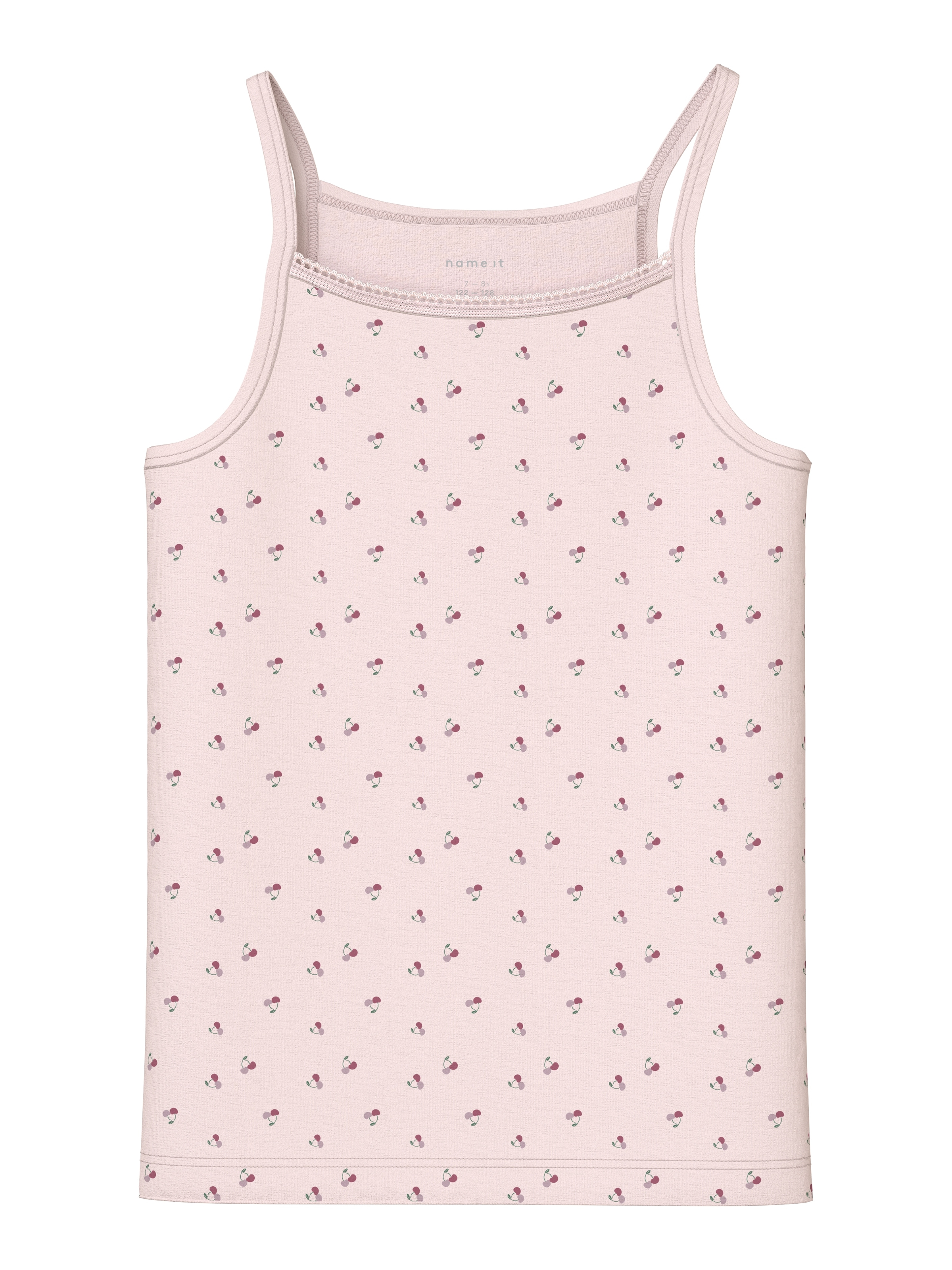 Name It Unterhemd »NKFSTRAP für Mädchen mit Stretchkomfort im 4er-Pack« Packung, 4 Stk. bedruckt, casual, regular fit, Baumwollmischung, Rundhals