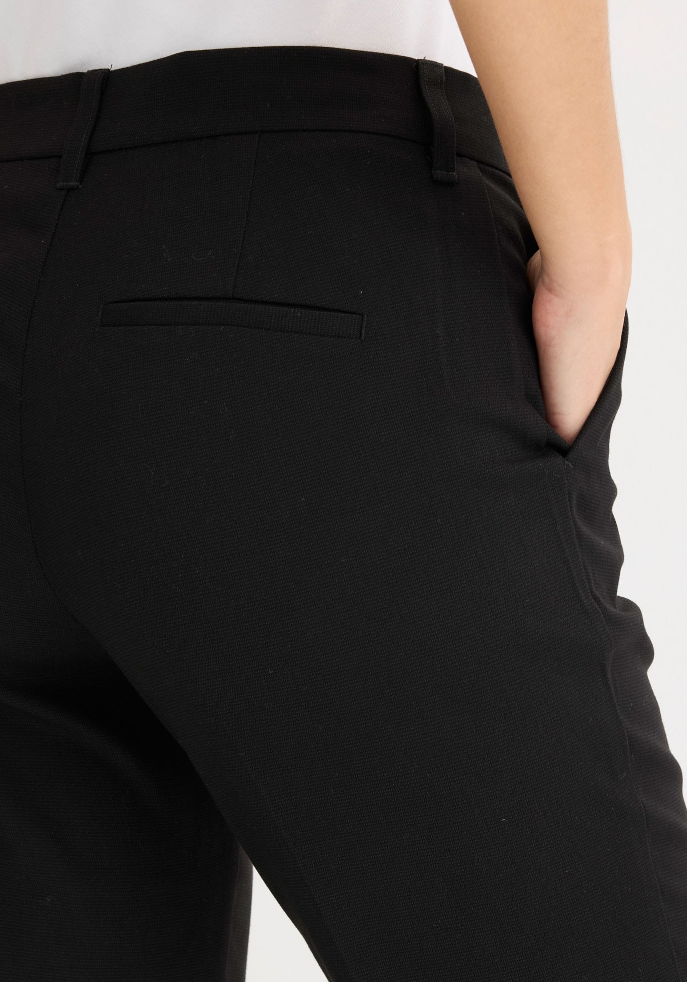 bonprix Anzughose »Anzugshose«  aus Polyester, Viskose und Elasthan, schmale Passform